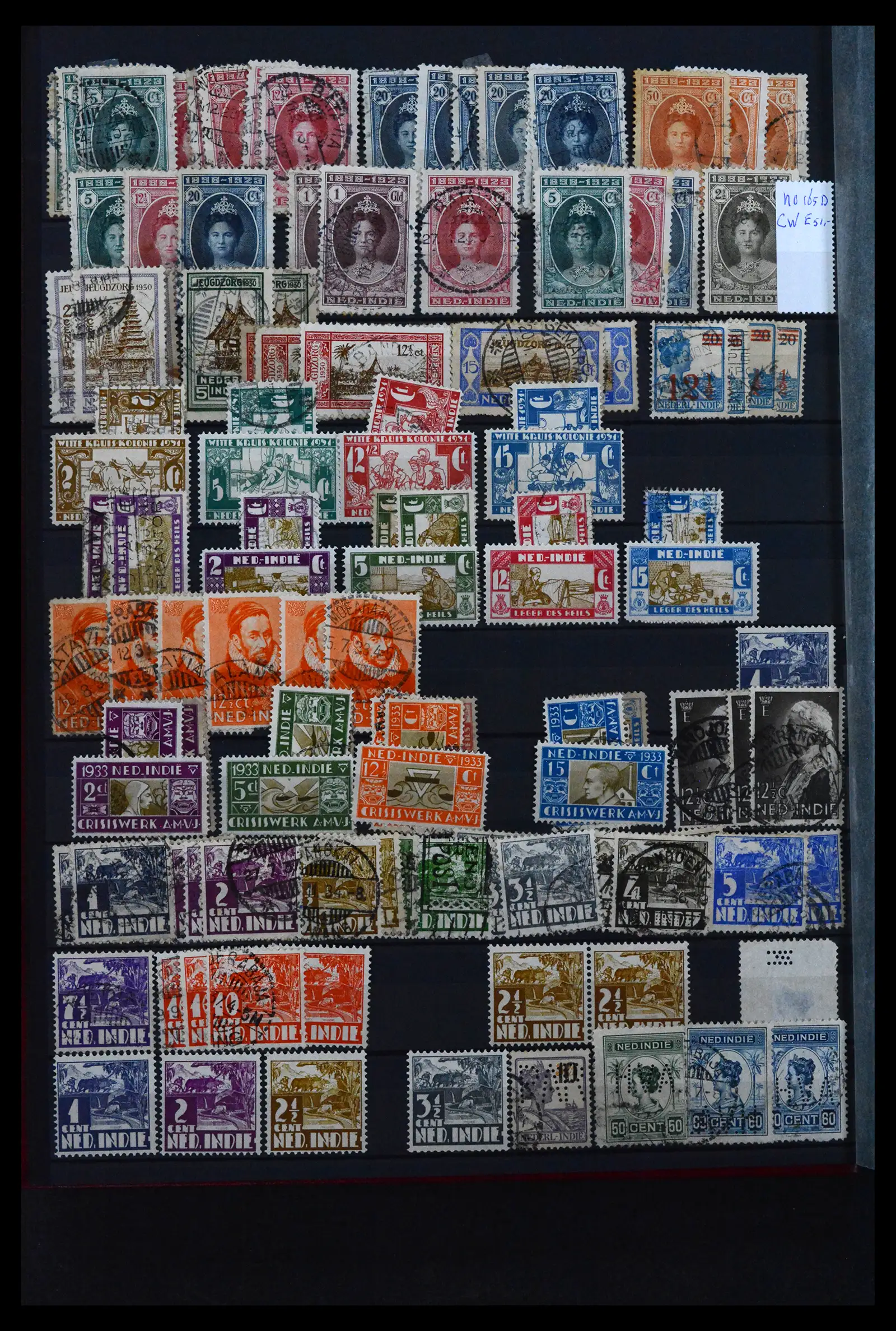 41628 0003 - Postzegelverzameling 41628 Overzee 1864-1975.