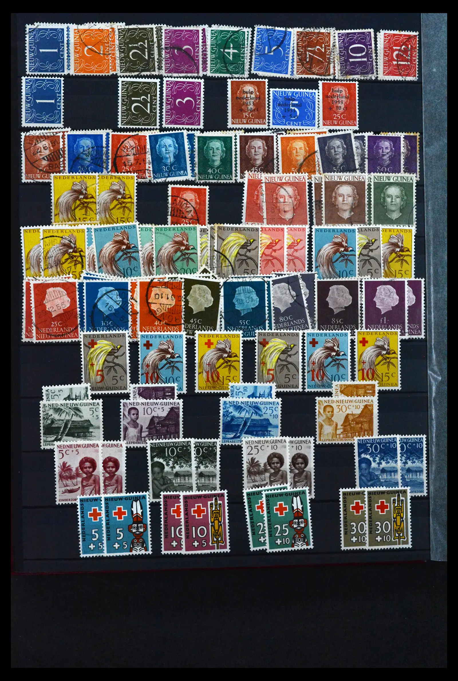 41628 0011 - Postzegelverzameling 41628 Overzee 1864-1975.