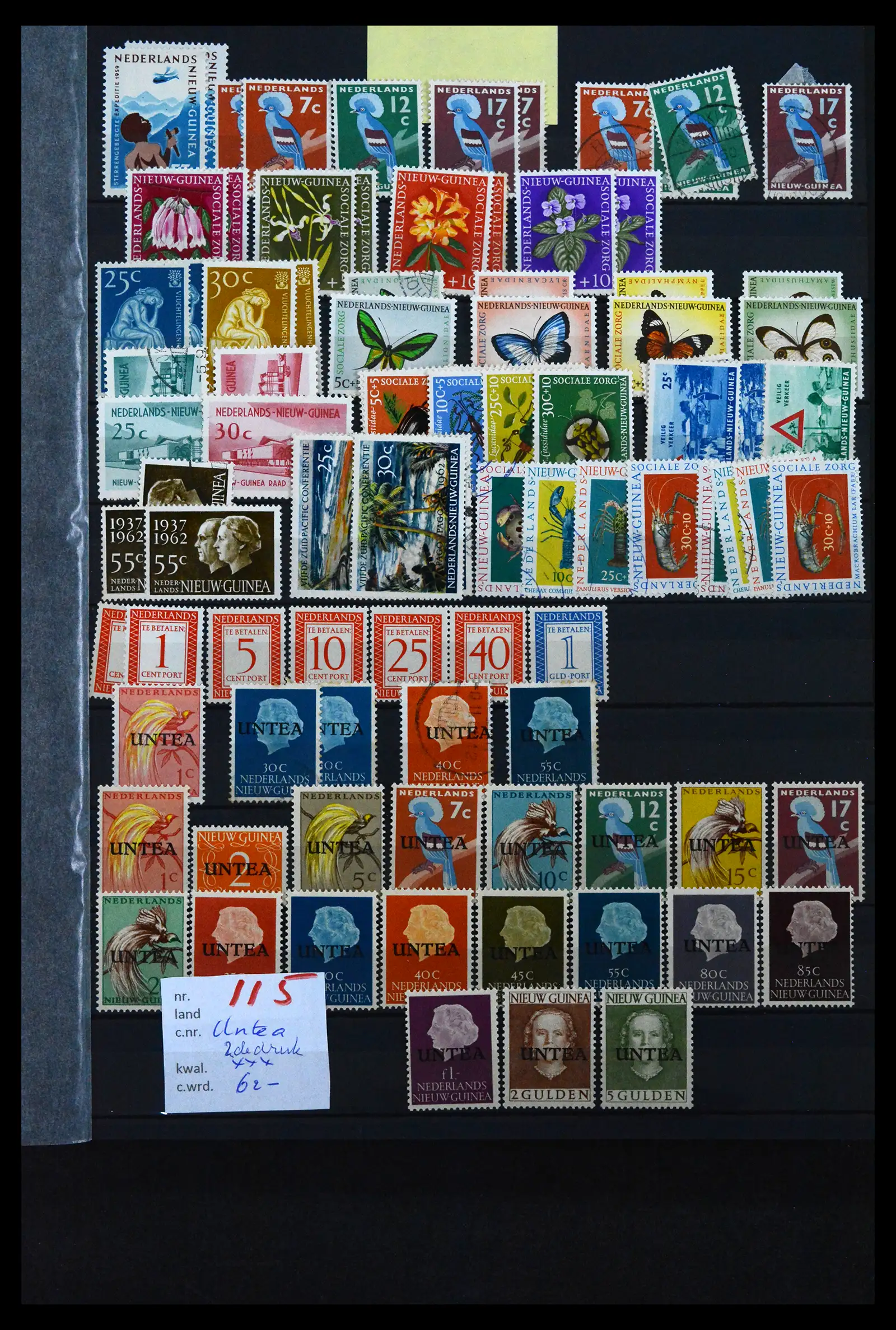 41628 0012 - Postzegelverzameling 41628 Overzee 1864-1975.