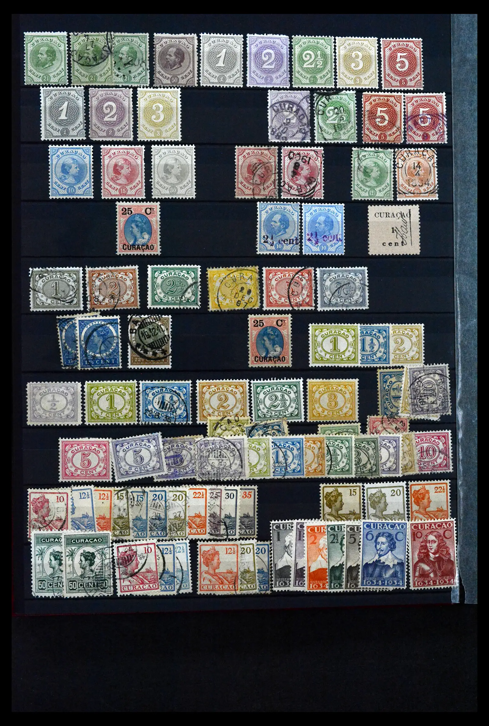 41628 0013 - Postzegelverzameling 41628 Overzee 1864-1975.