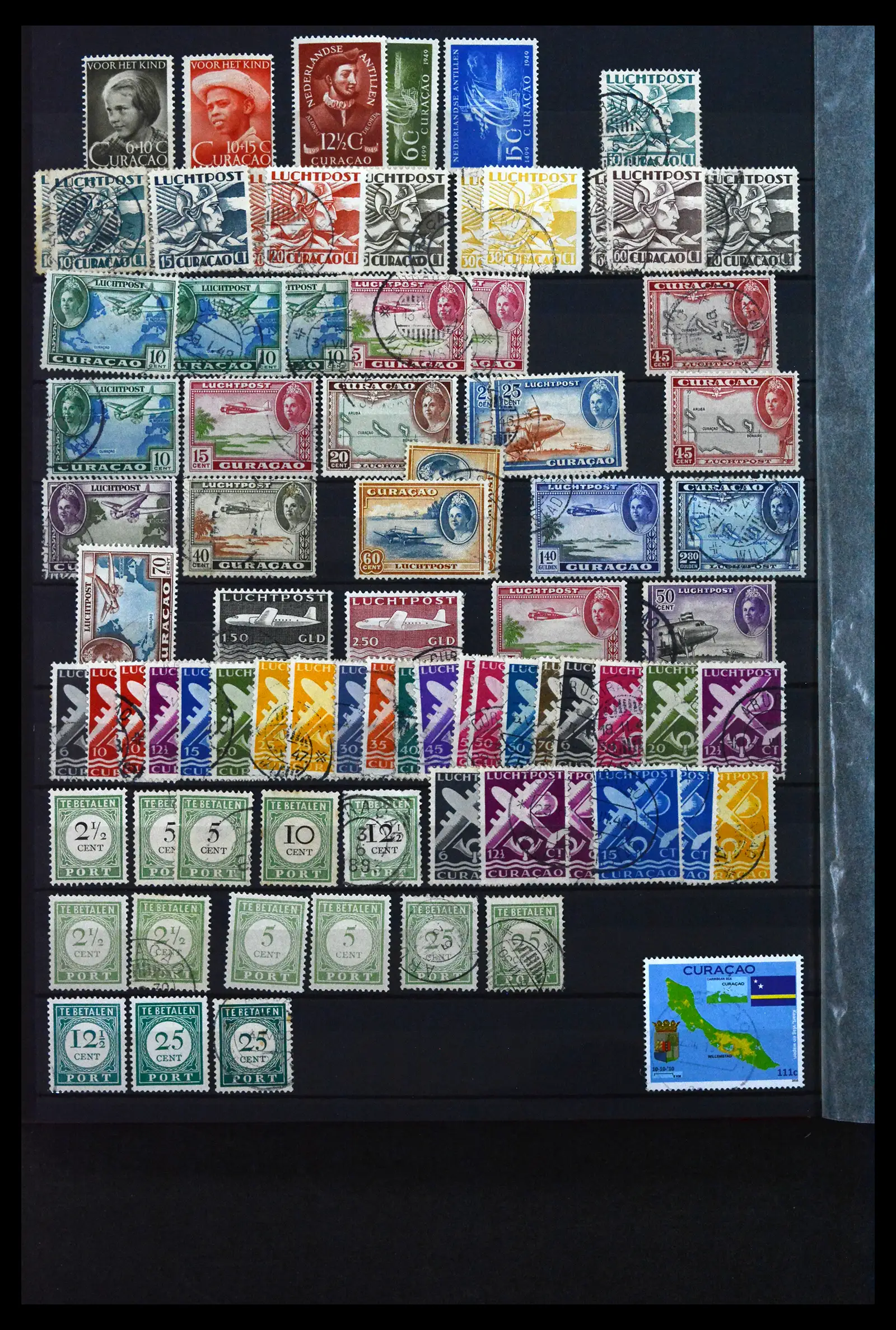 41628 0015 - Postzegelverzameling 41628 Overzee 1864-1975.