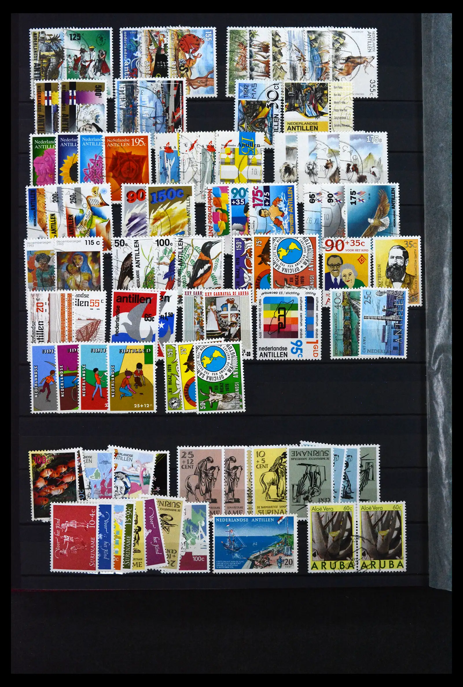 41628 0017 - Postzegelverzameling 41628 Overzee 1864-1975.