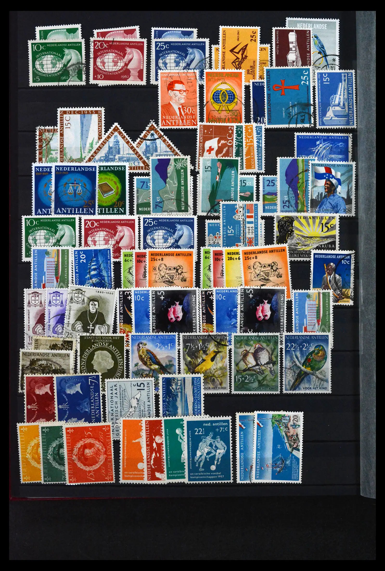 41628 0021 - Postzegelverzameling 41628 Overzee 1864-1975.