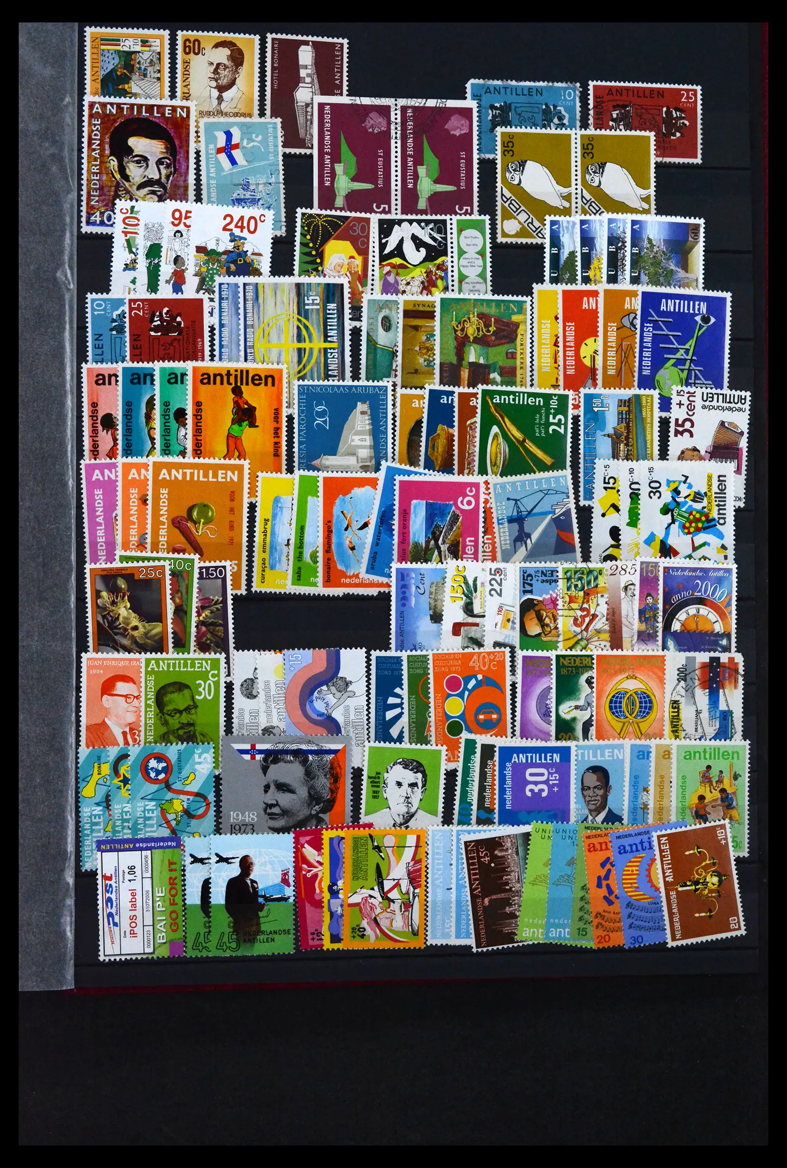 41628 0024 - Postzegelverzameling 41628 Overzee 1864-1975.