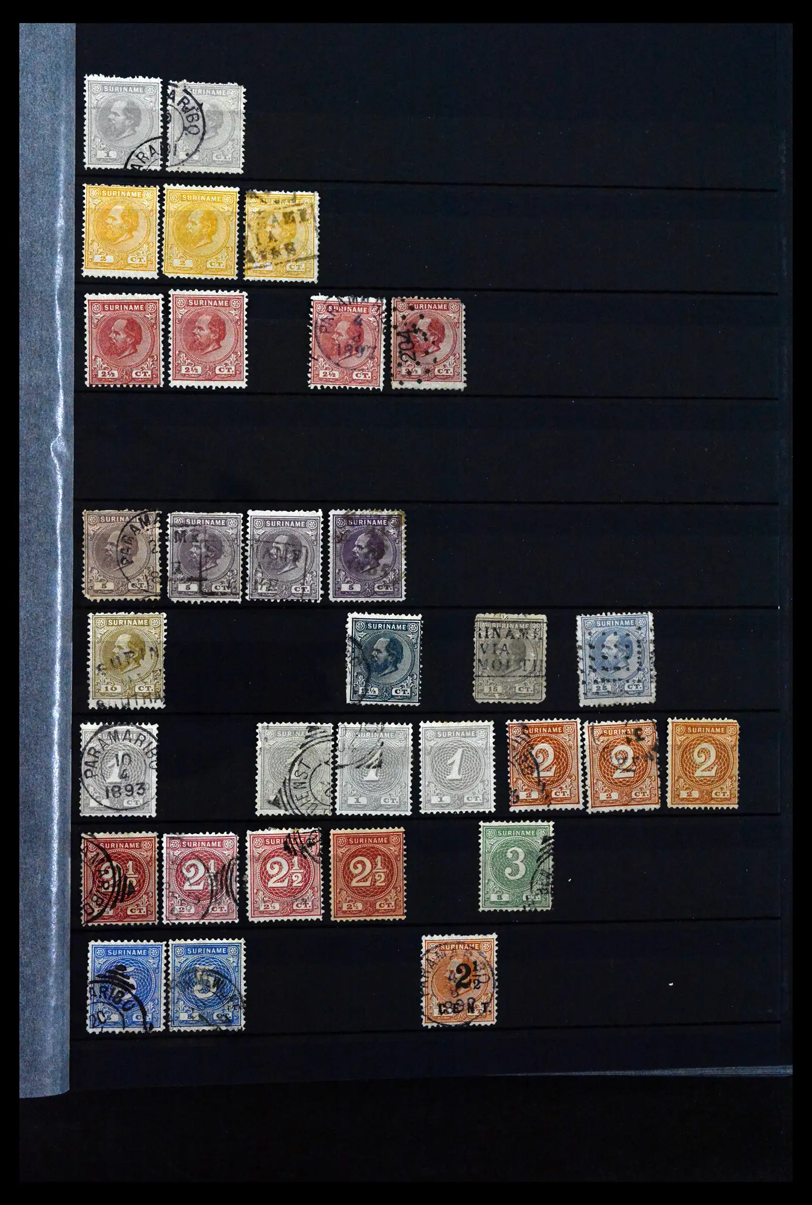 41628 0027 - Postzegelverzameling 41628 Overzee 1864-1975.