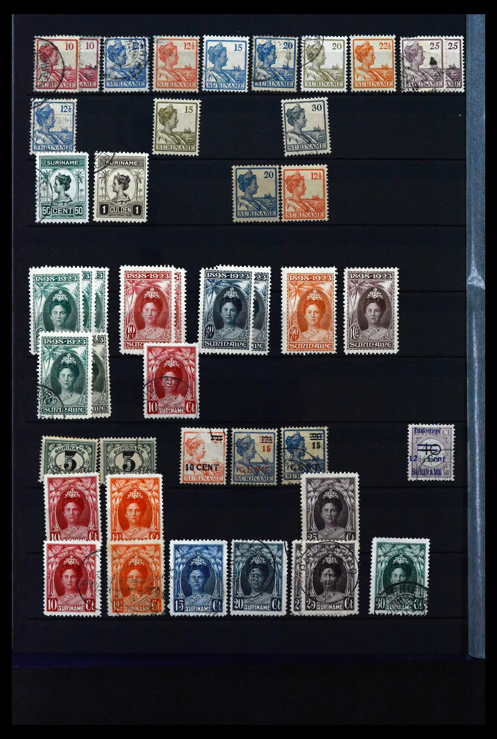 41628 0030 - Postzegelverzameling 41628 Overzee 1864-1975.