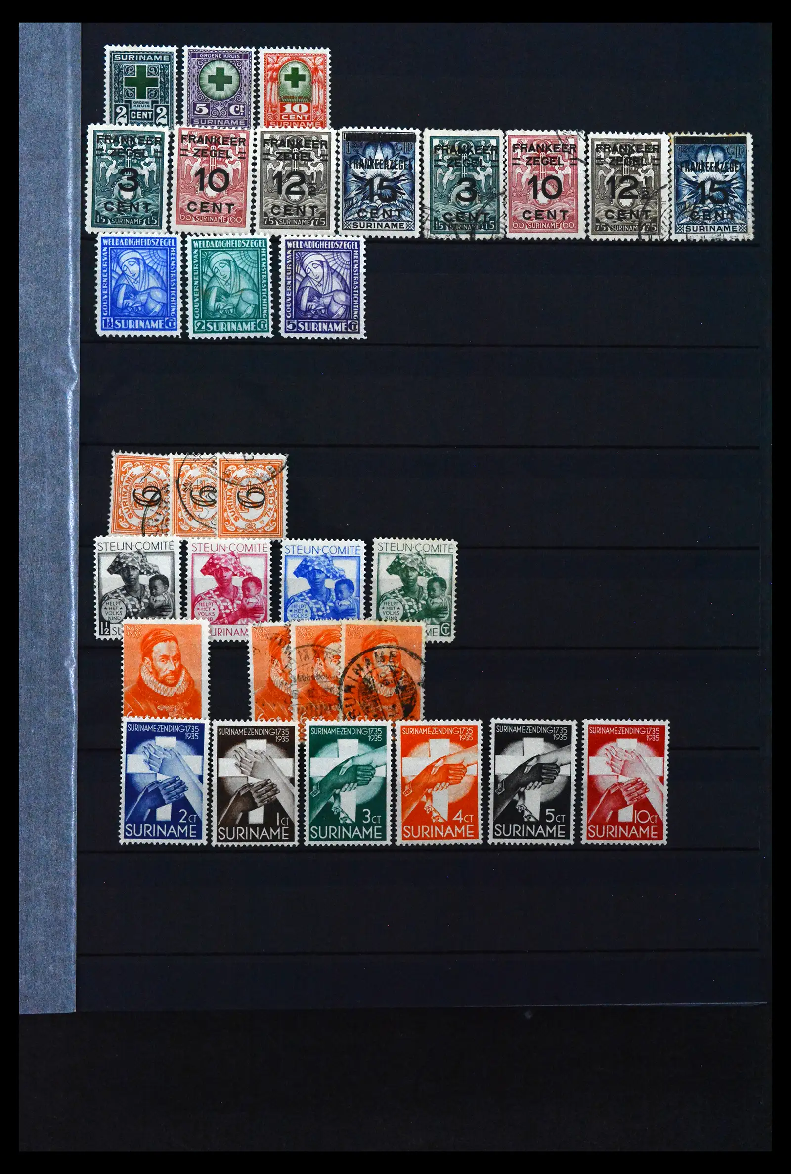 41628 0031 - Postzegelverzameling 41628 Overzee 1864-1975.