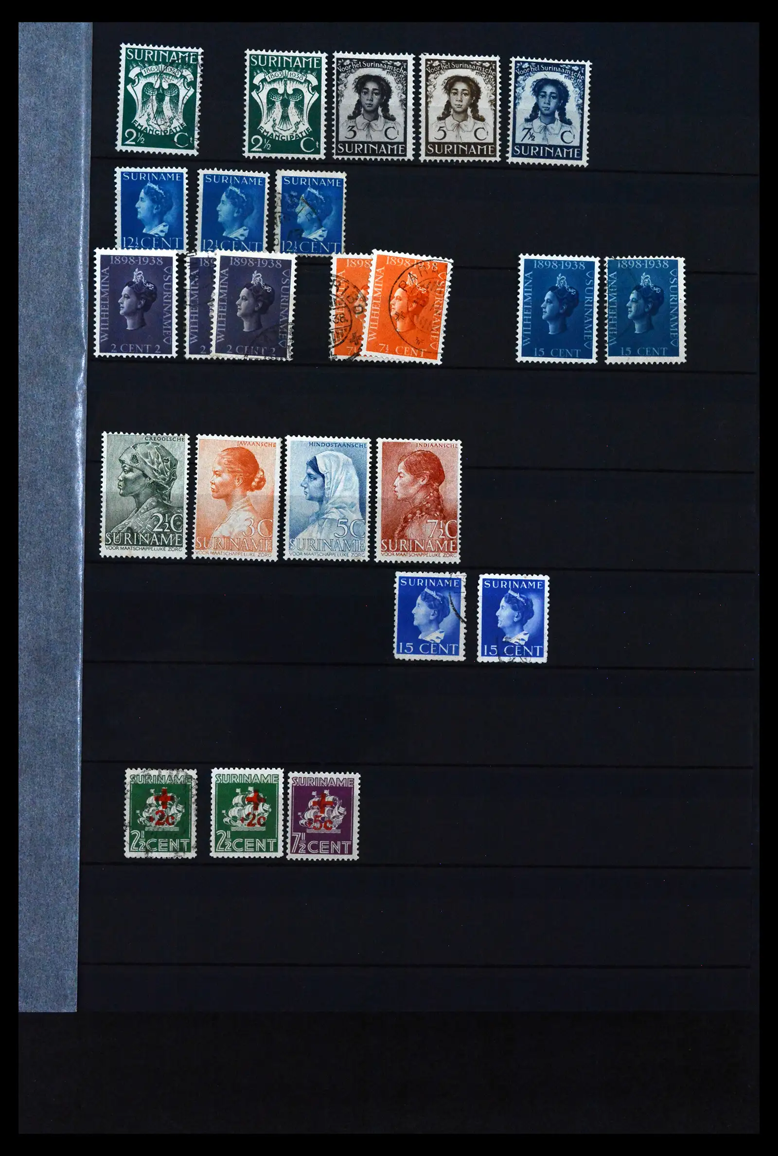 41628 0033 - Postzegelverzameling 41628 Overzee 1864-1975.