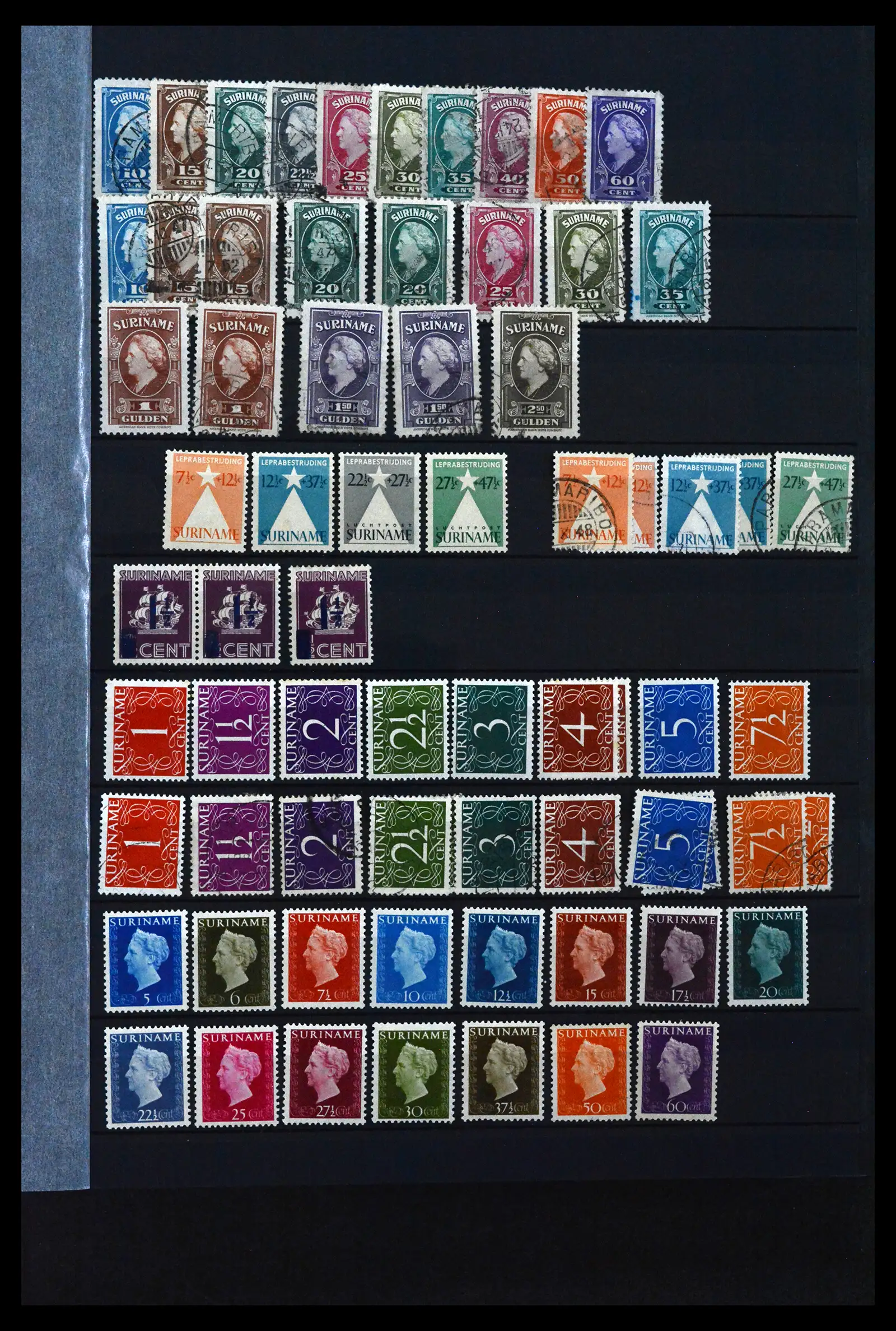 41628 0035 - Postzegelverzameling 41628 Overzee 1864-1975.