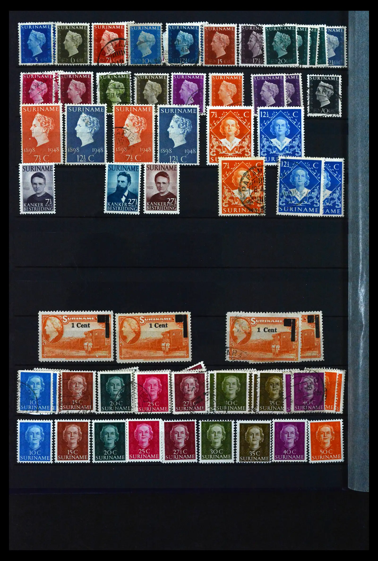 41628 0036 - Postzegelverzameling 41628 Overzee 1864-1975.