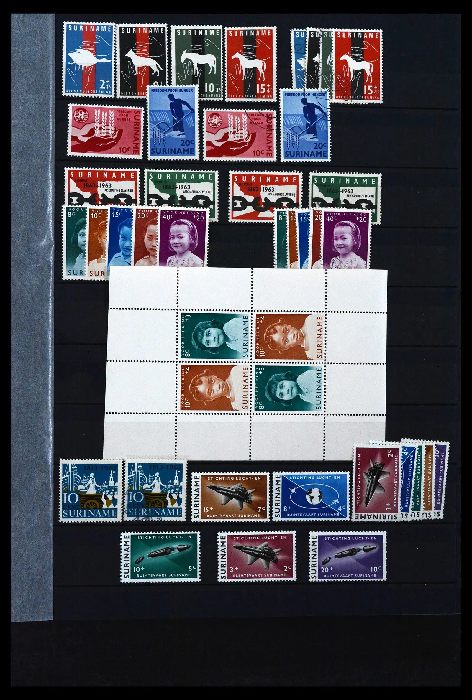 41628 0041 - Postzegelverzameling 41628 Overzee 1864-1975.