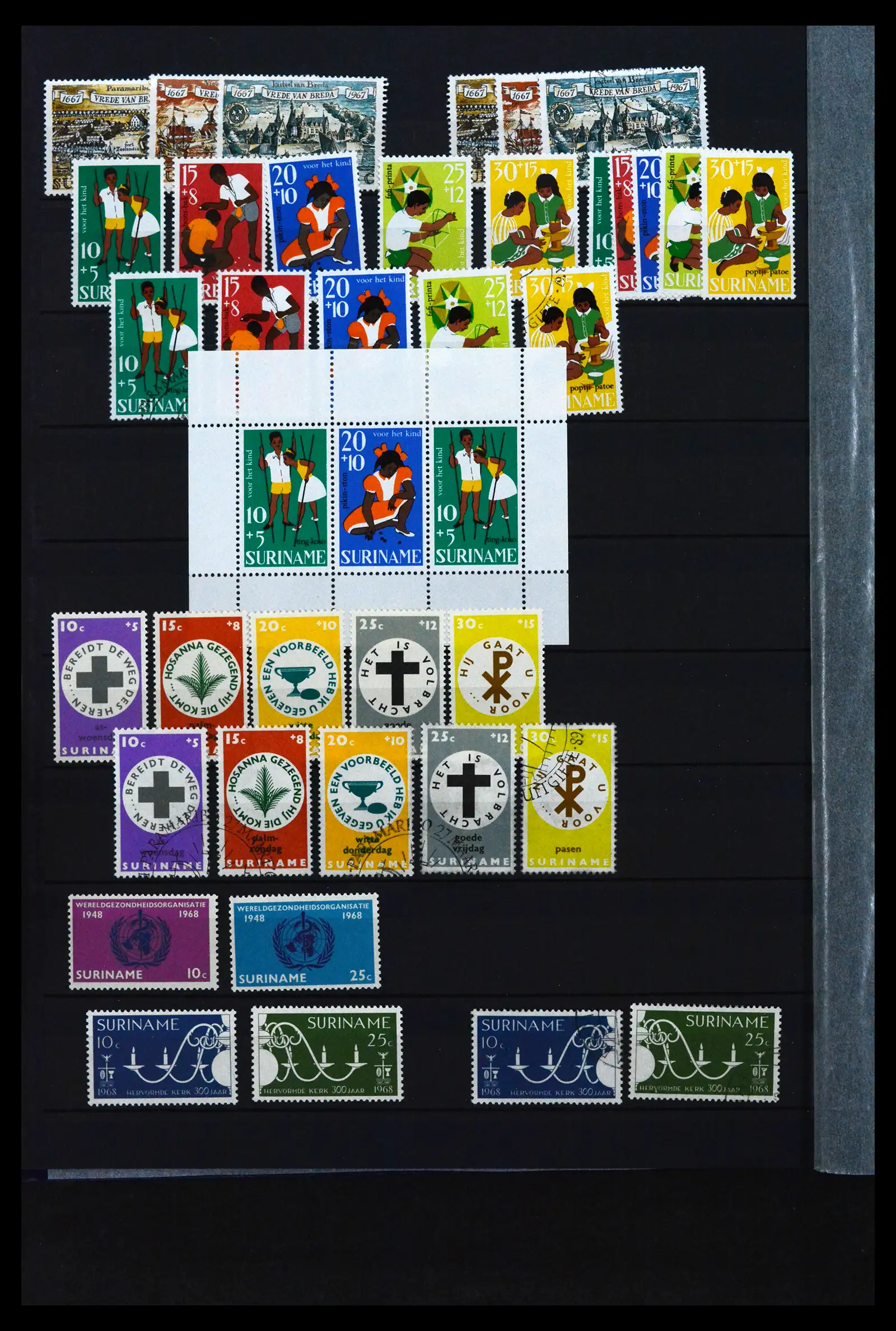 41628 0046 - Postzegelverzameling 41628 Overzee 1864-1975.