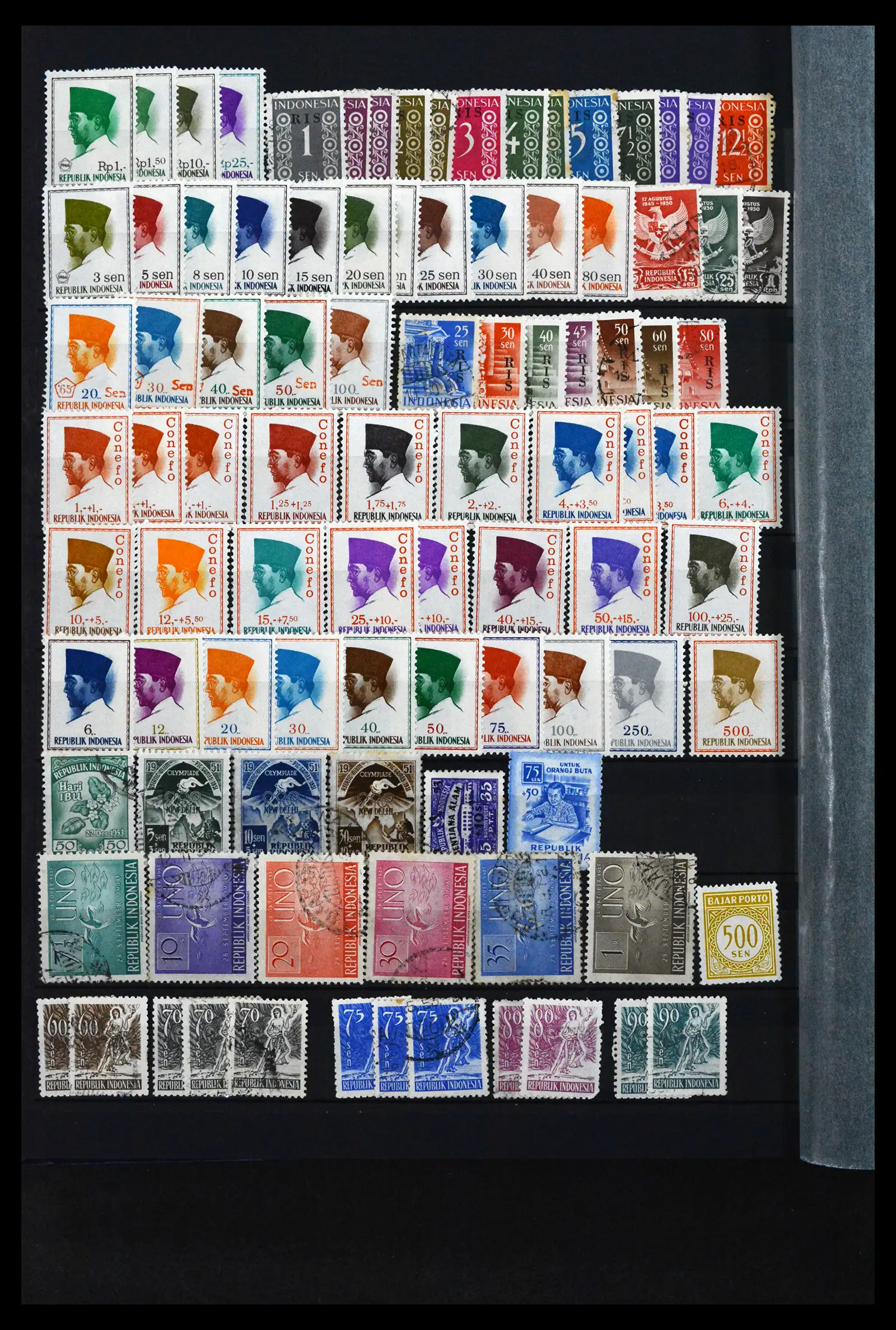 41628 0064 - Postzegelverzameling 41628 Overzee 1864-1975.