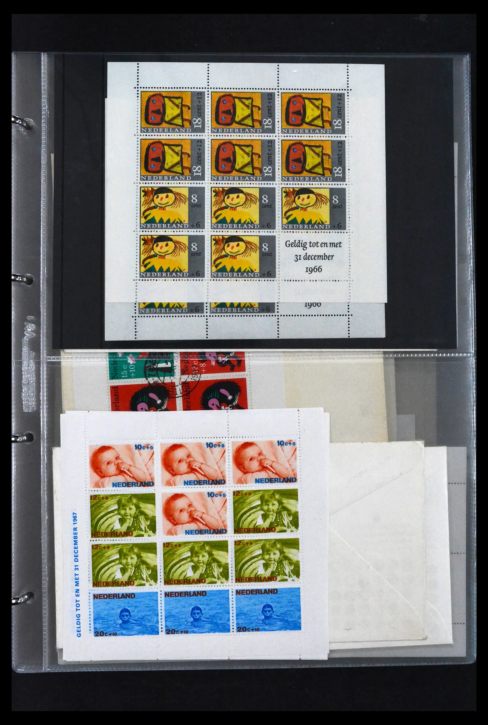 41629 0010 - Stamp collection 41629 Netherlands FDC's 1950-2024.