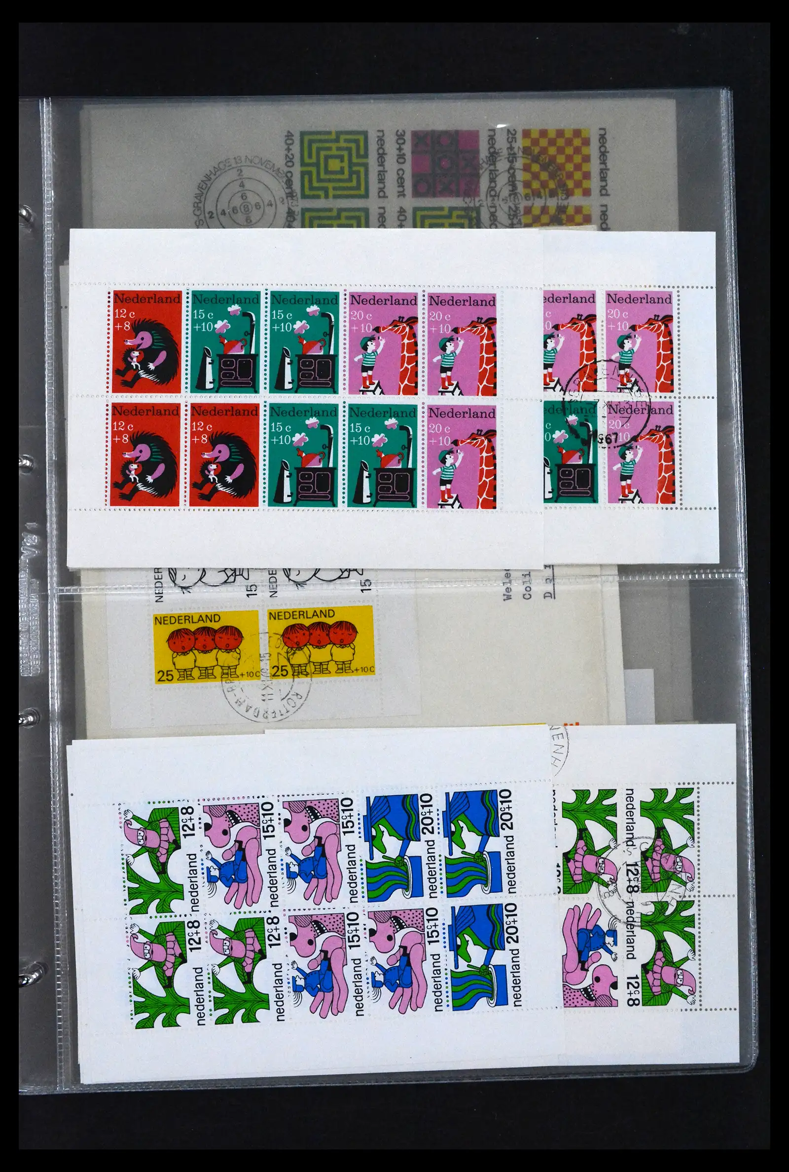 41629 0014 - Stamp collection 41629 Netherlands FDC's 1950-2024.