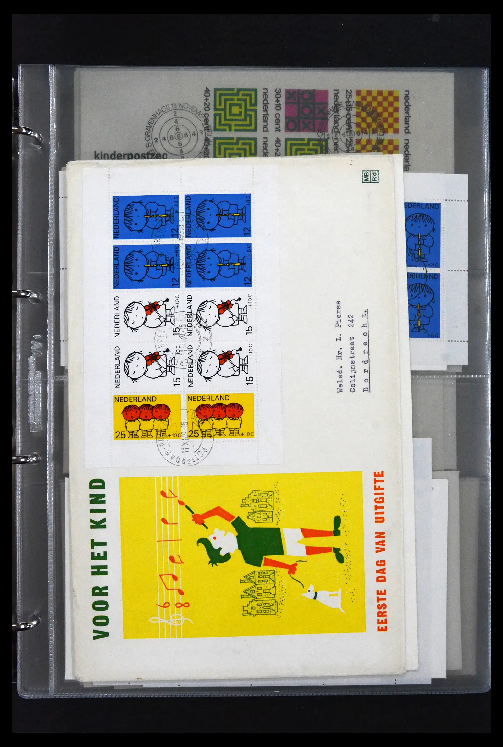 41629 0016 - Stamp collection 41629 Netherlands FDC's 1950-2024.