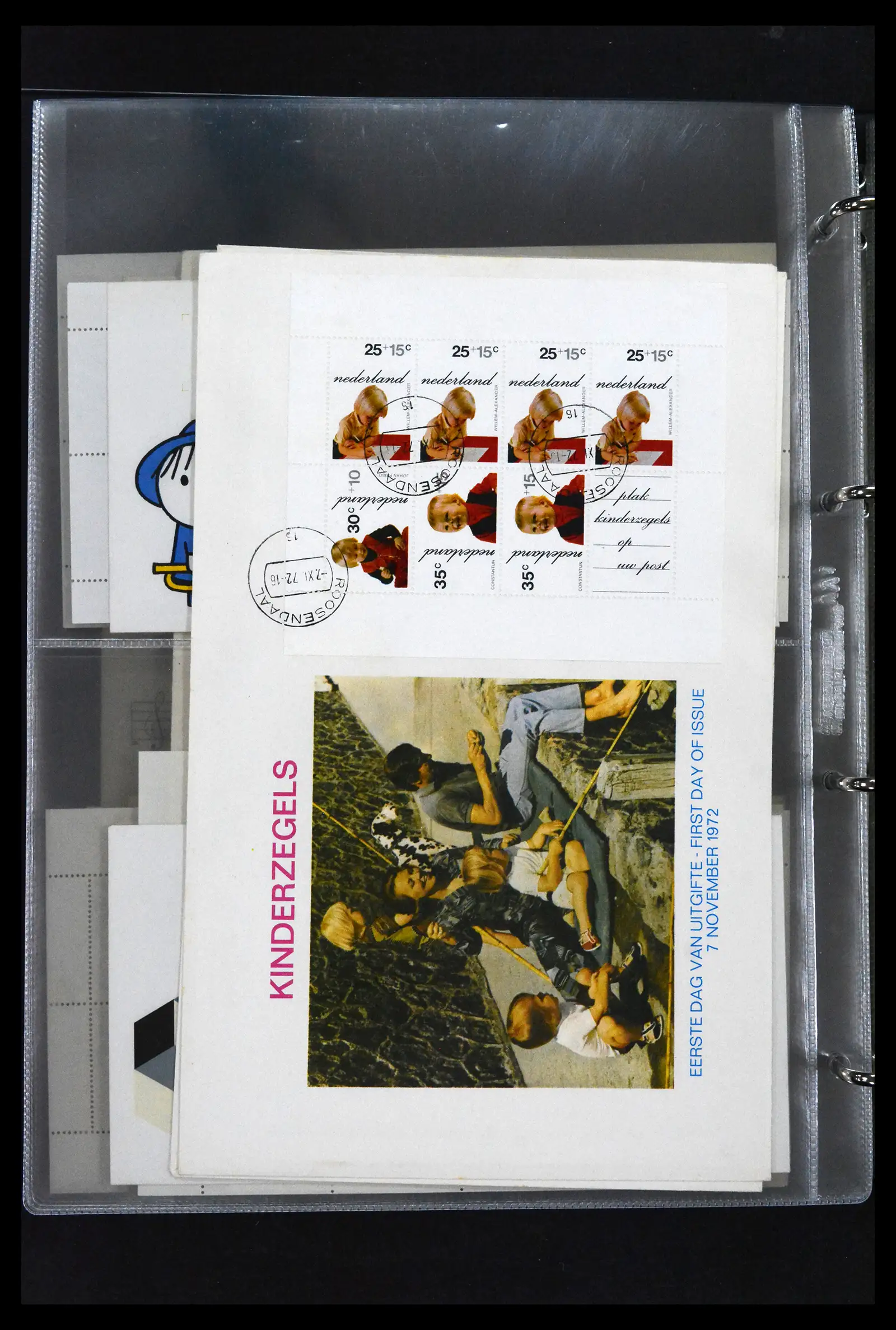 41629 0021 - Stamp collection 41629 Netherlands FDC's 1950-2024.