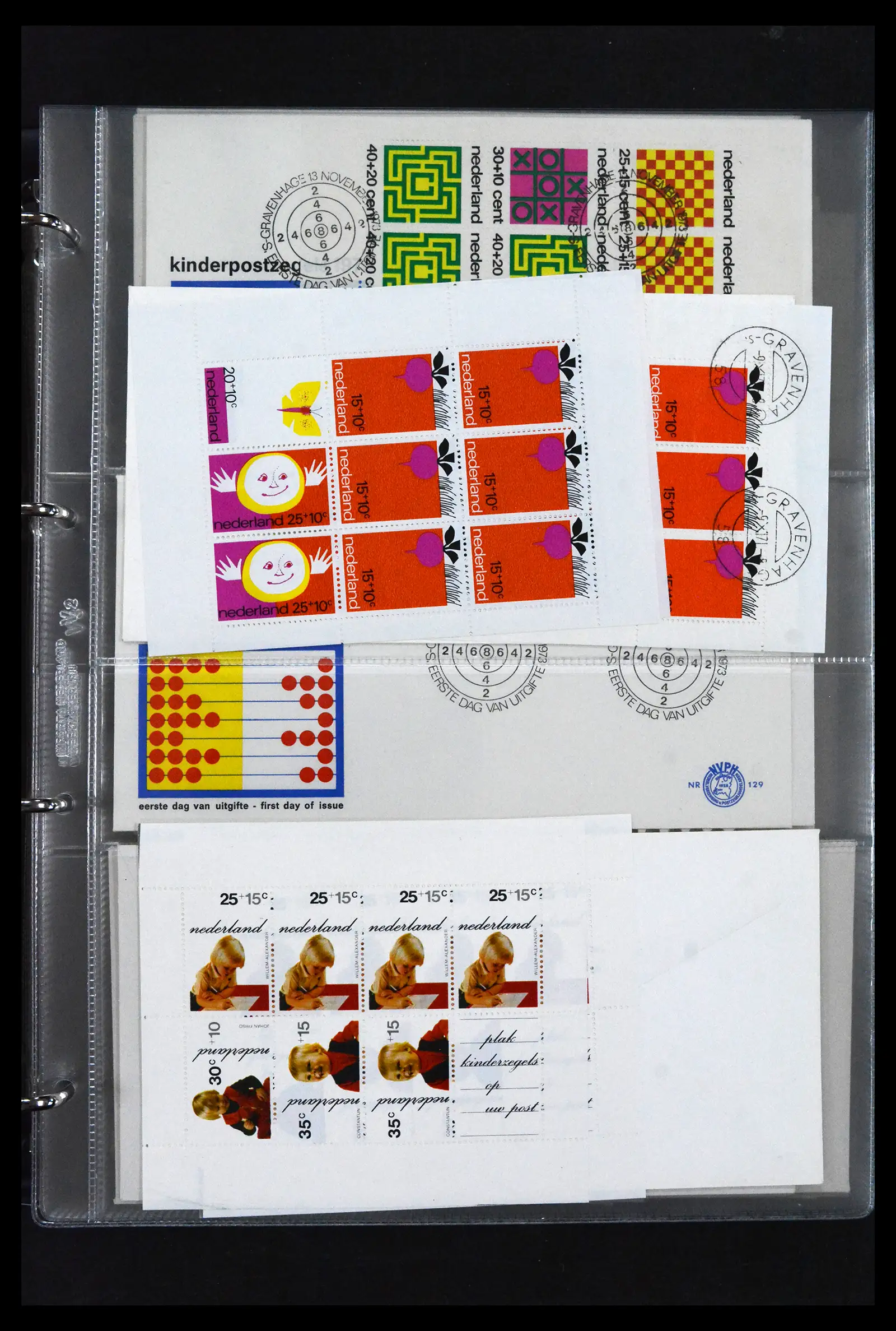 41629 0022 - Stamp collection 41629 Netherlands FDC's 1950-2024.