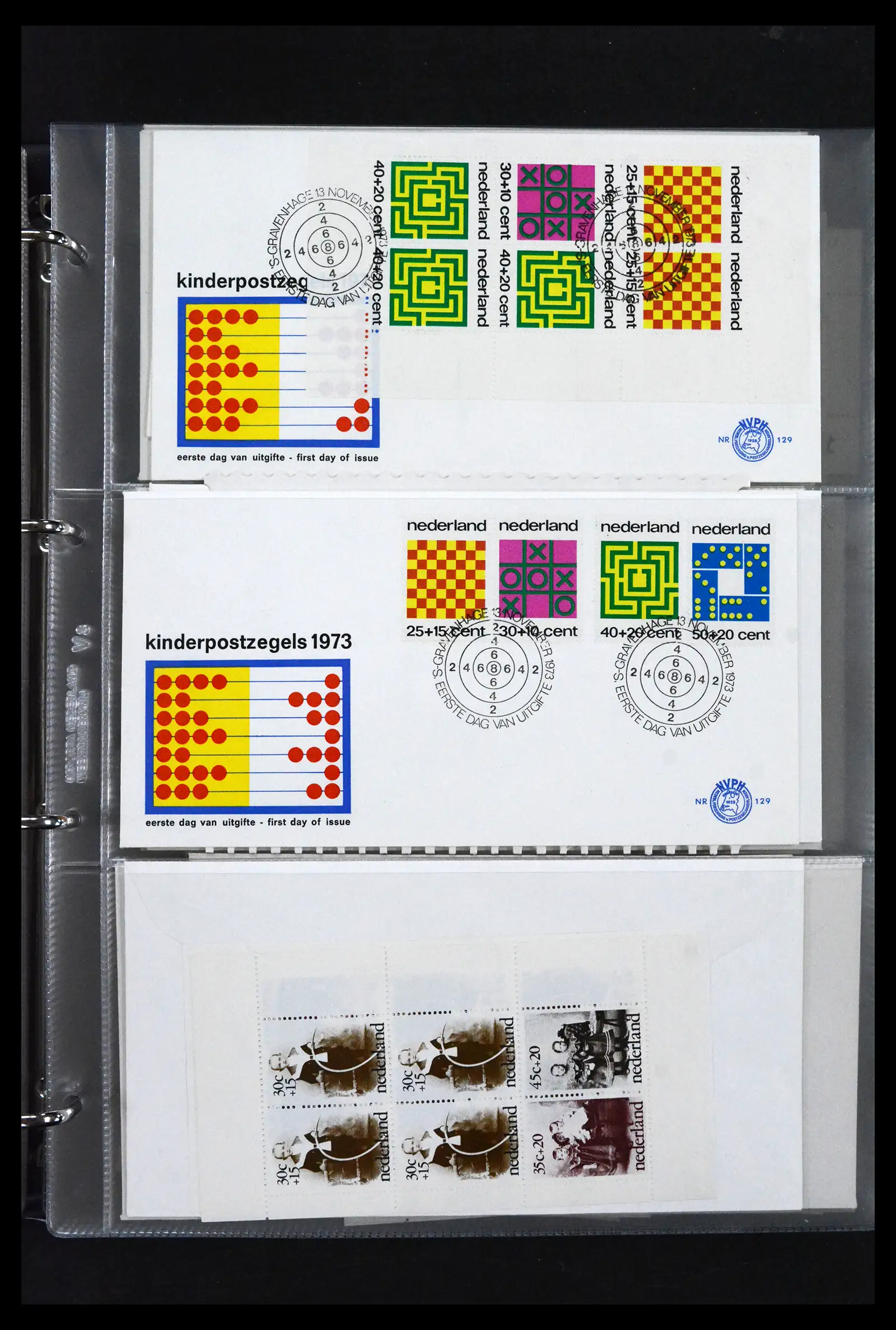 41629 0024 - Stamp collection 41629 Netherlands FDC's 1950-2024.