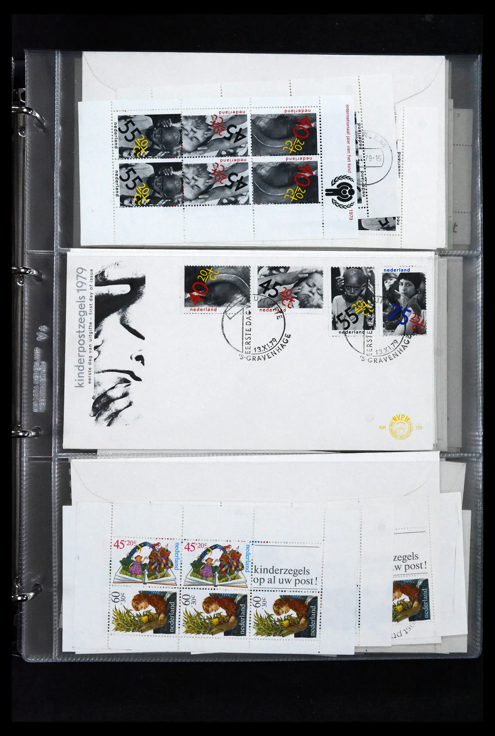 41629 0030 - Stamp collection 41629 Netherlands FDC's 1950-2024.