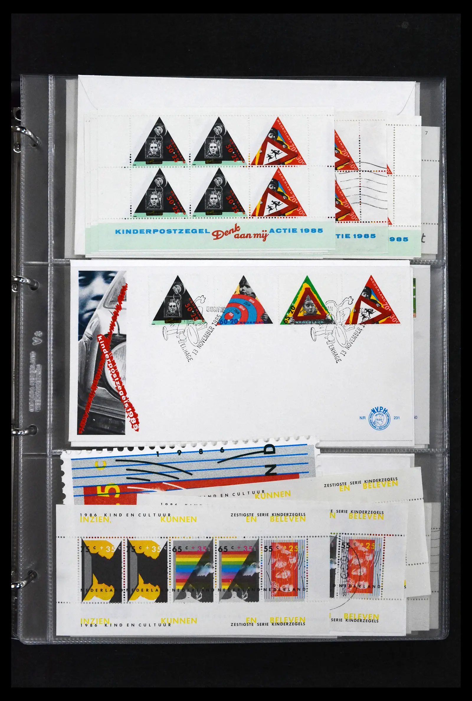 41629 0036 - Stamp collection 41629 Netherlands FDC's 1950-2024.