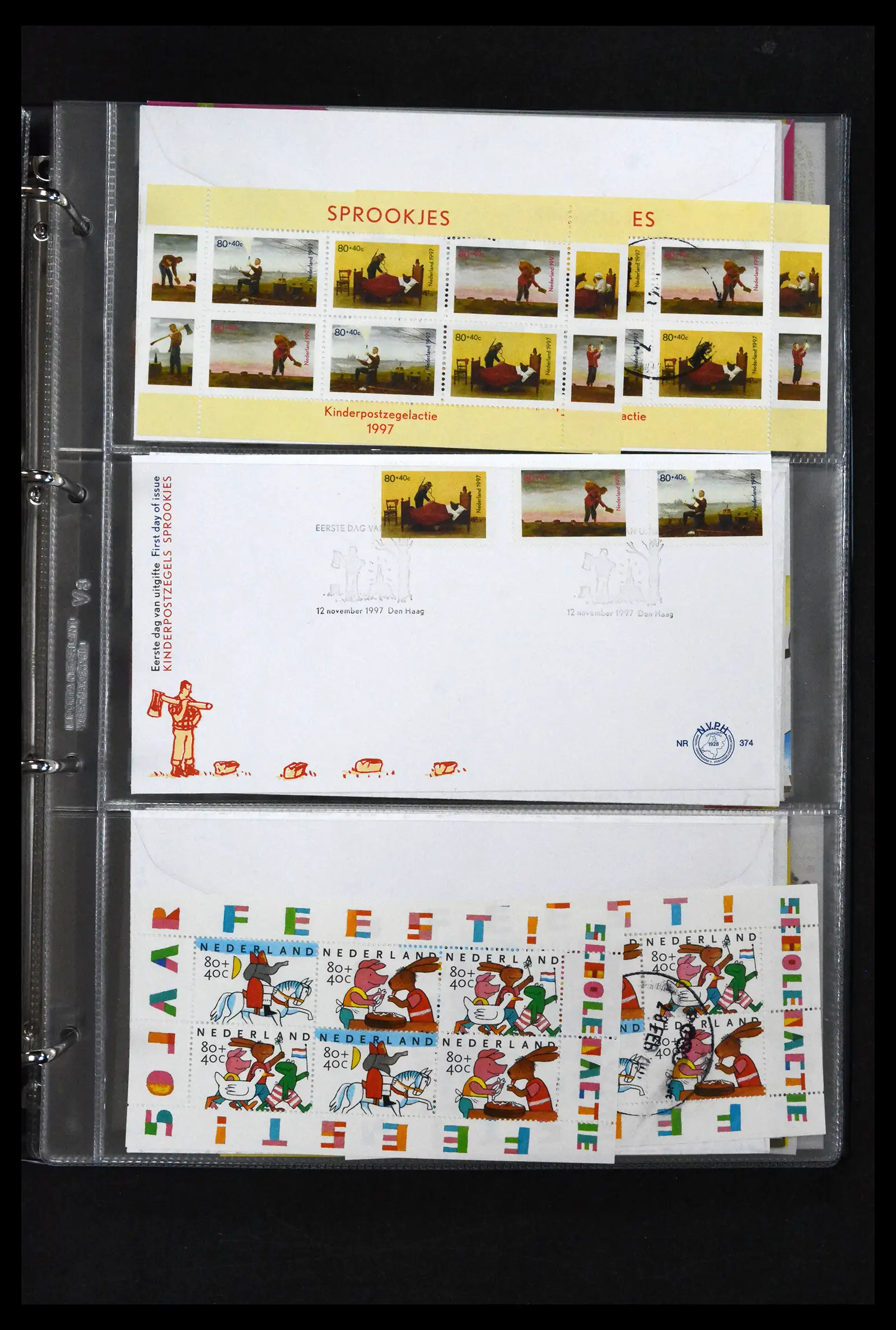 41629 0048 - Stamp collection 41629 Netherlands FDC's 1950-2024.