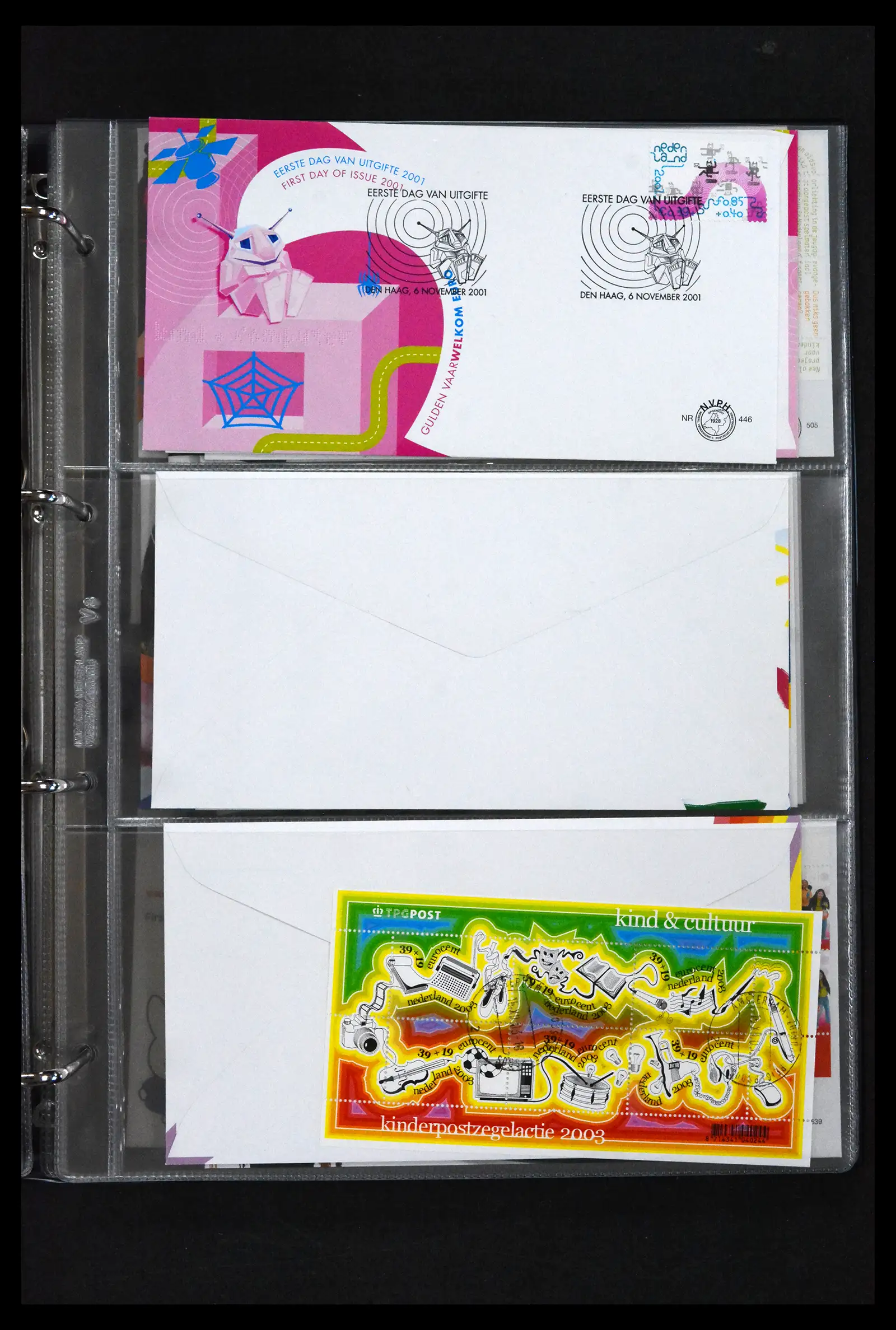 41629 0052 - Stamp collection 41629 Netherlands FDC's 1950-2024.