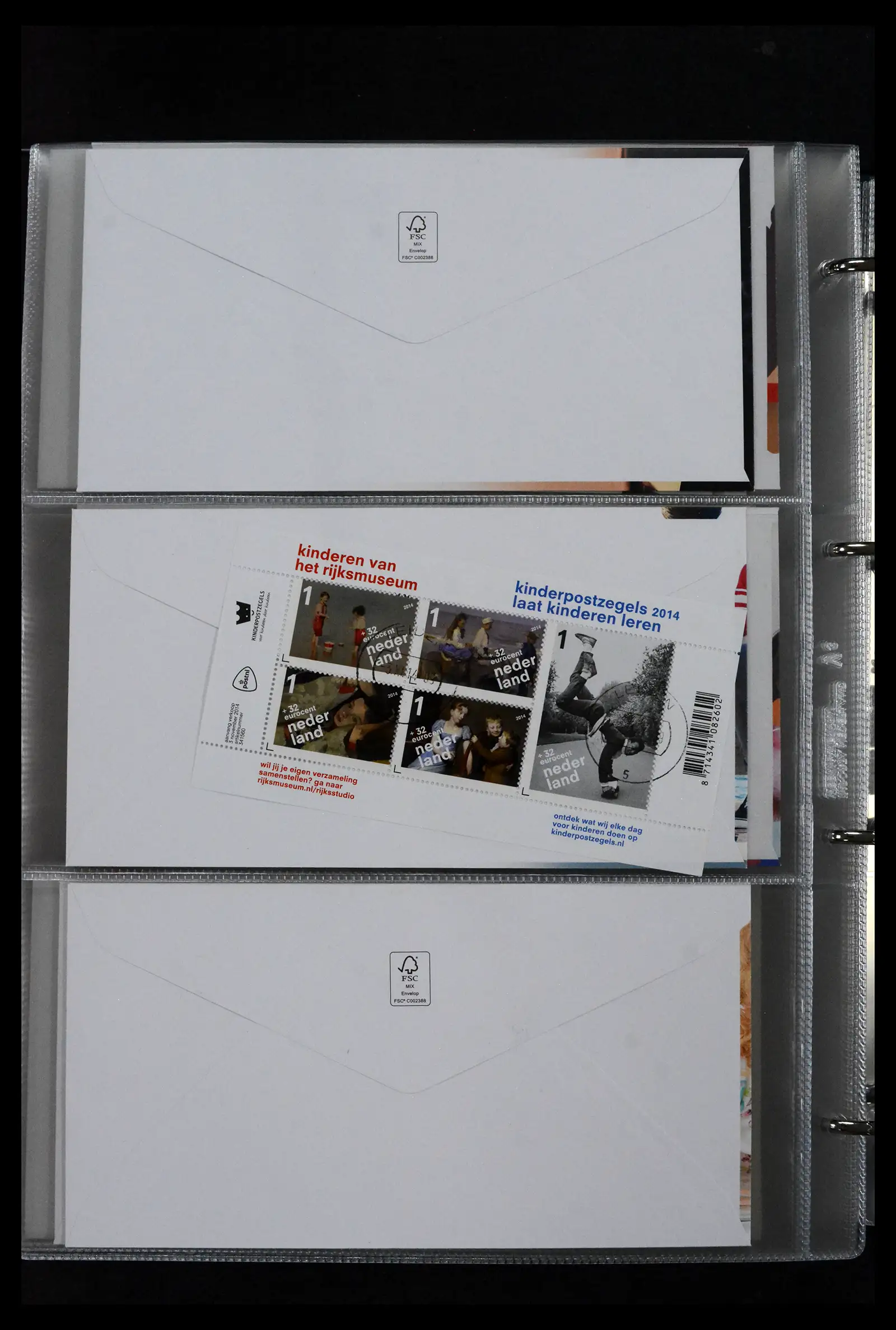 41629 0058 - Stamp collection 41629 Netherlands FDC's 1950-2024.