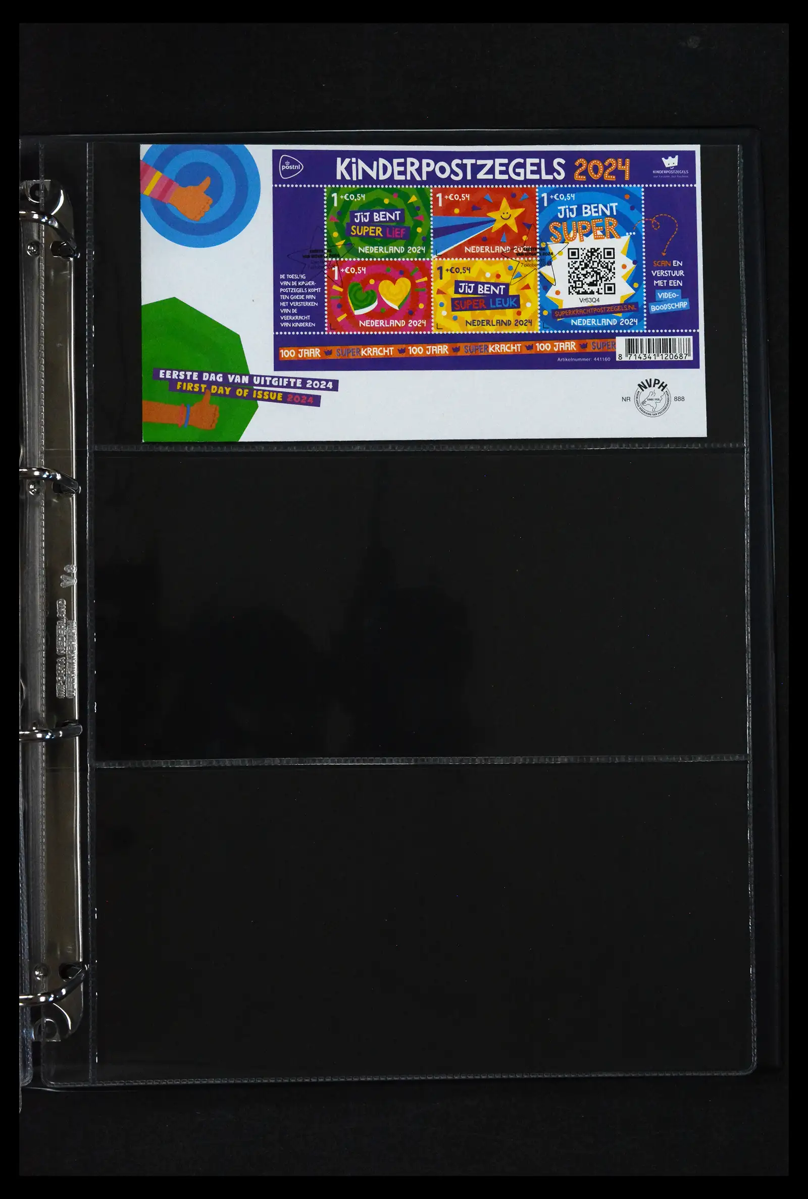 41629 0062 - Stamp collection 41629 Netherlands FDC's 1950-2024.