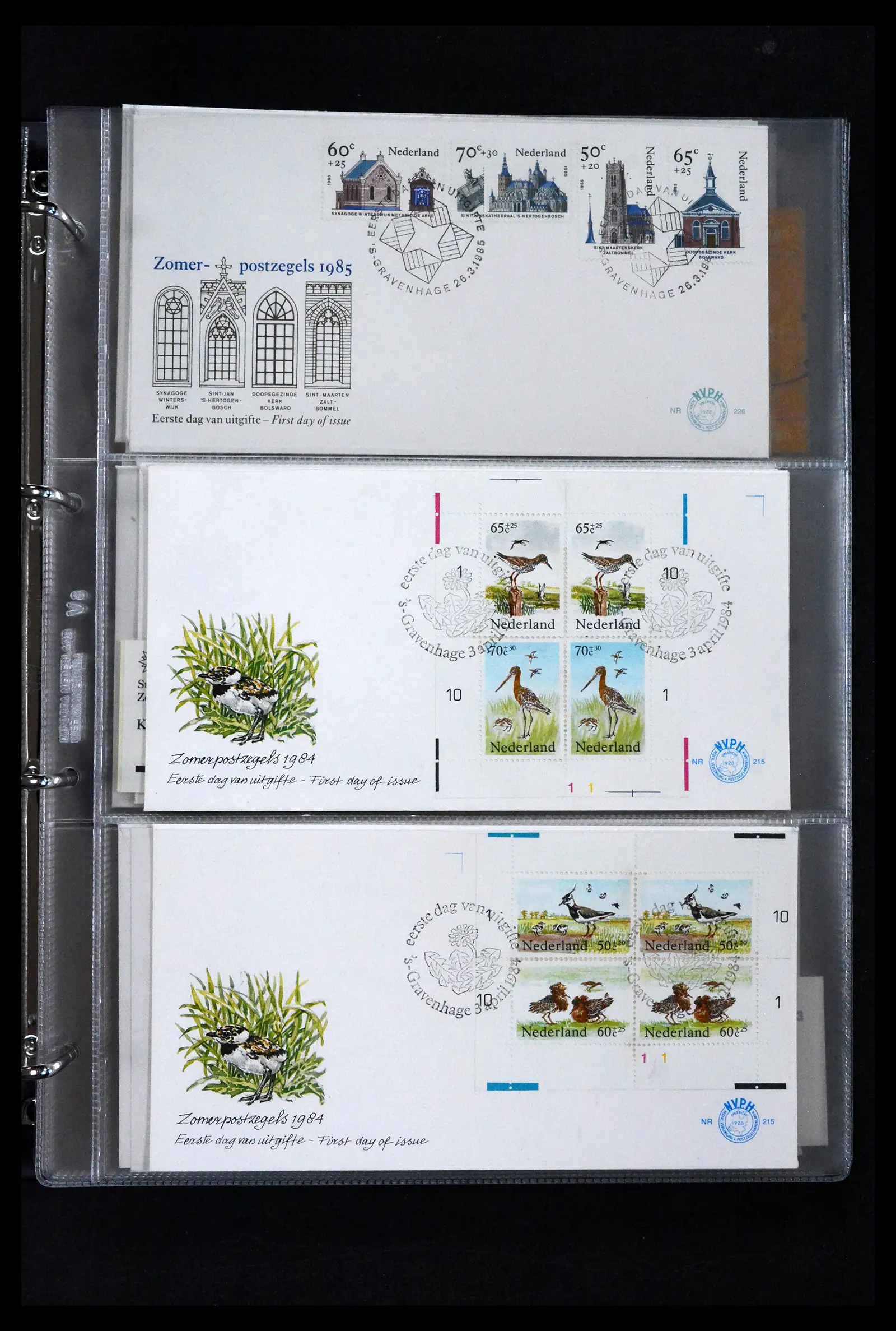 41629 0078 - Stamp collection 41629 Netherlands FDC's 1950-2024.
