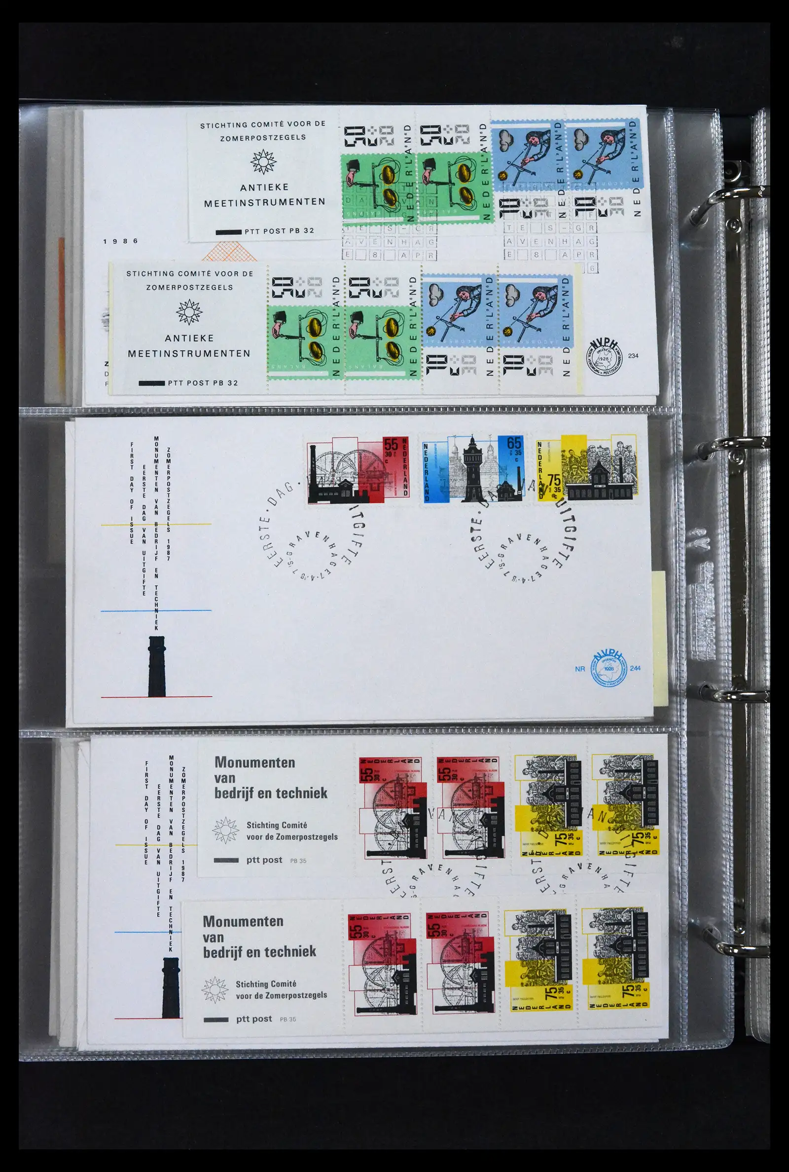 41629 0080 - Stamp collection 41629 Netherlands FDC's 1950-2024.