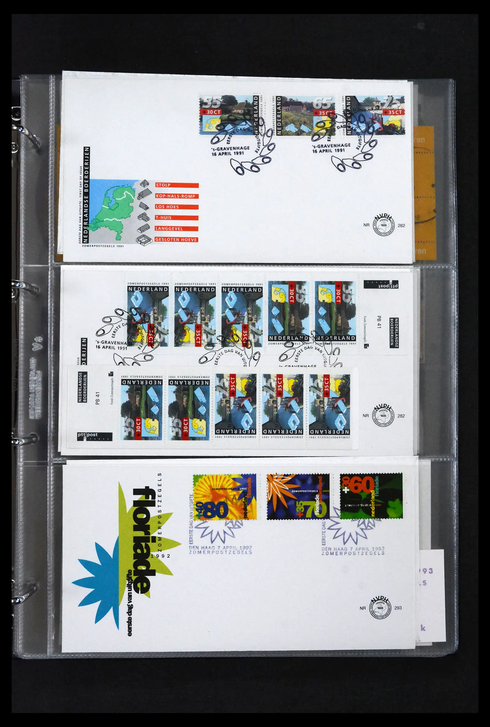 41629 0083 - Stamp collection 41629 Netherlands FDC's 1950-2024.