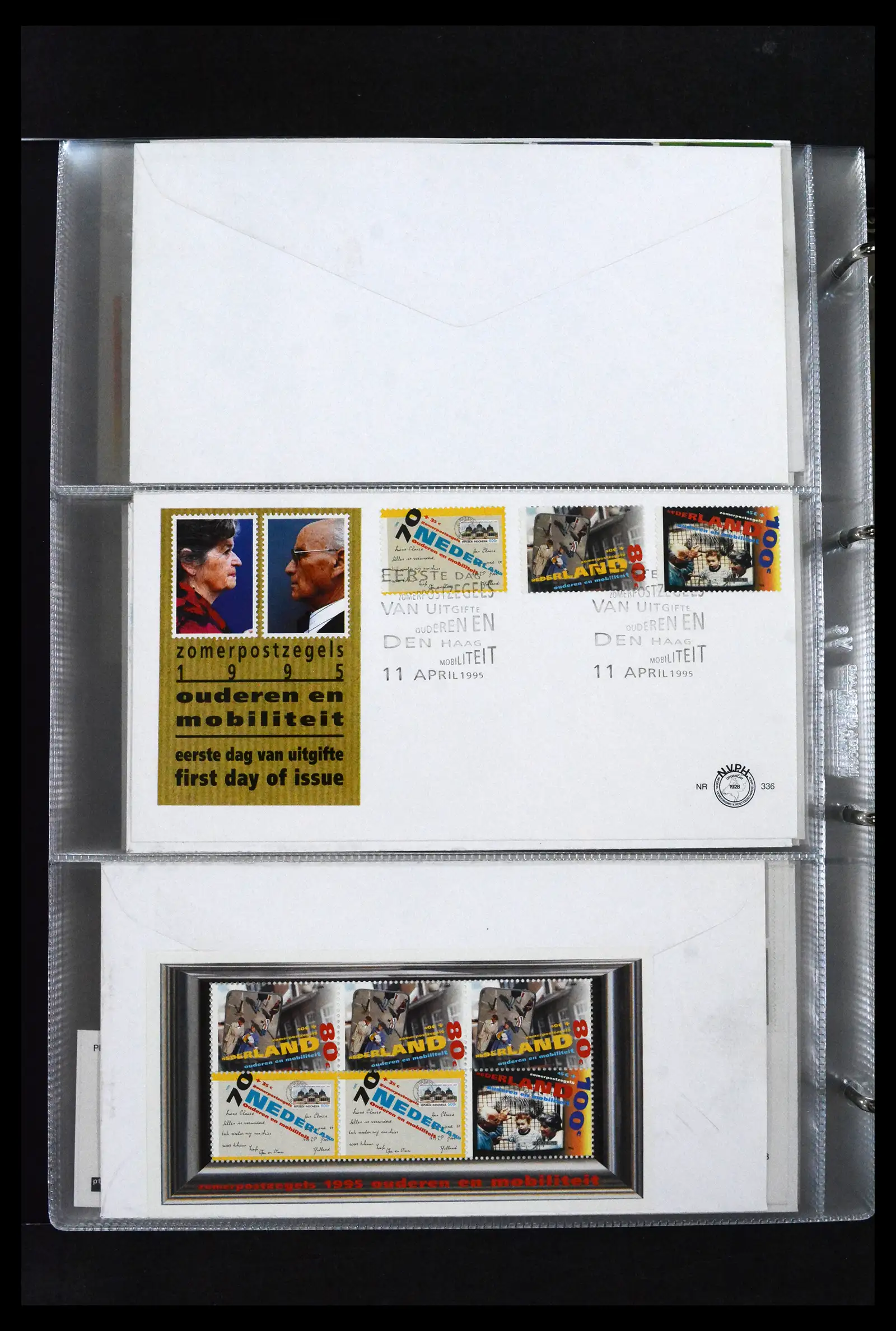 41629 0086 - Stamp collection 41629 Netherlands FDC's 1950-2024.