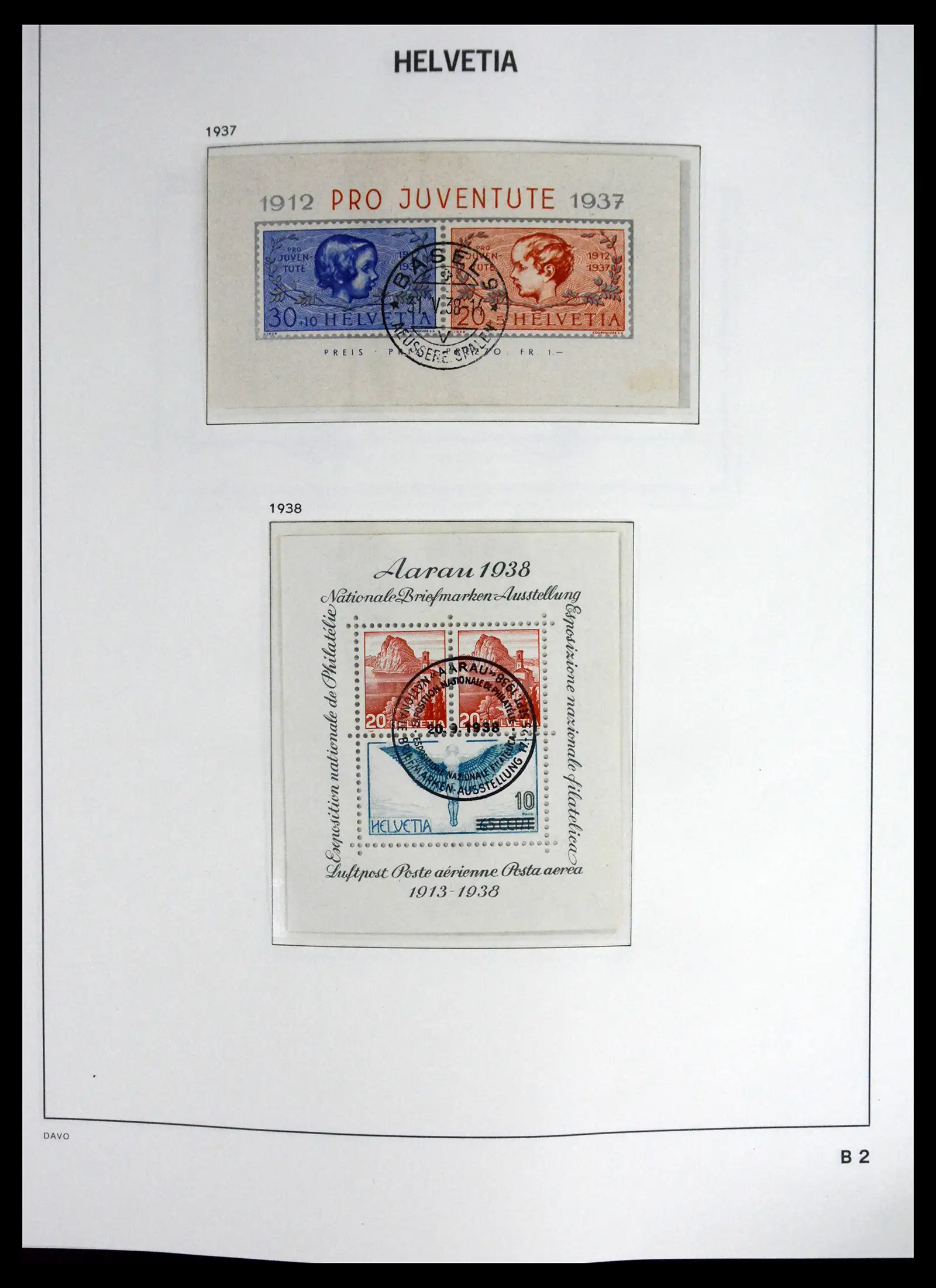 41630 0061 - Stamp collection 41630 Switzerland 1850-1969.