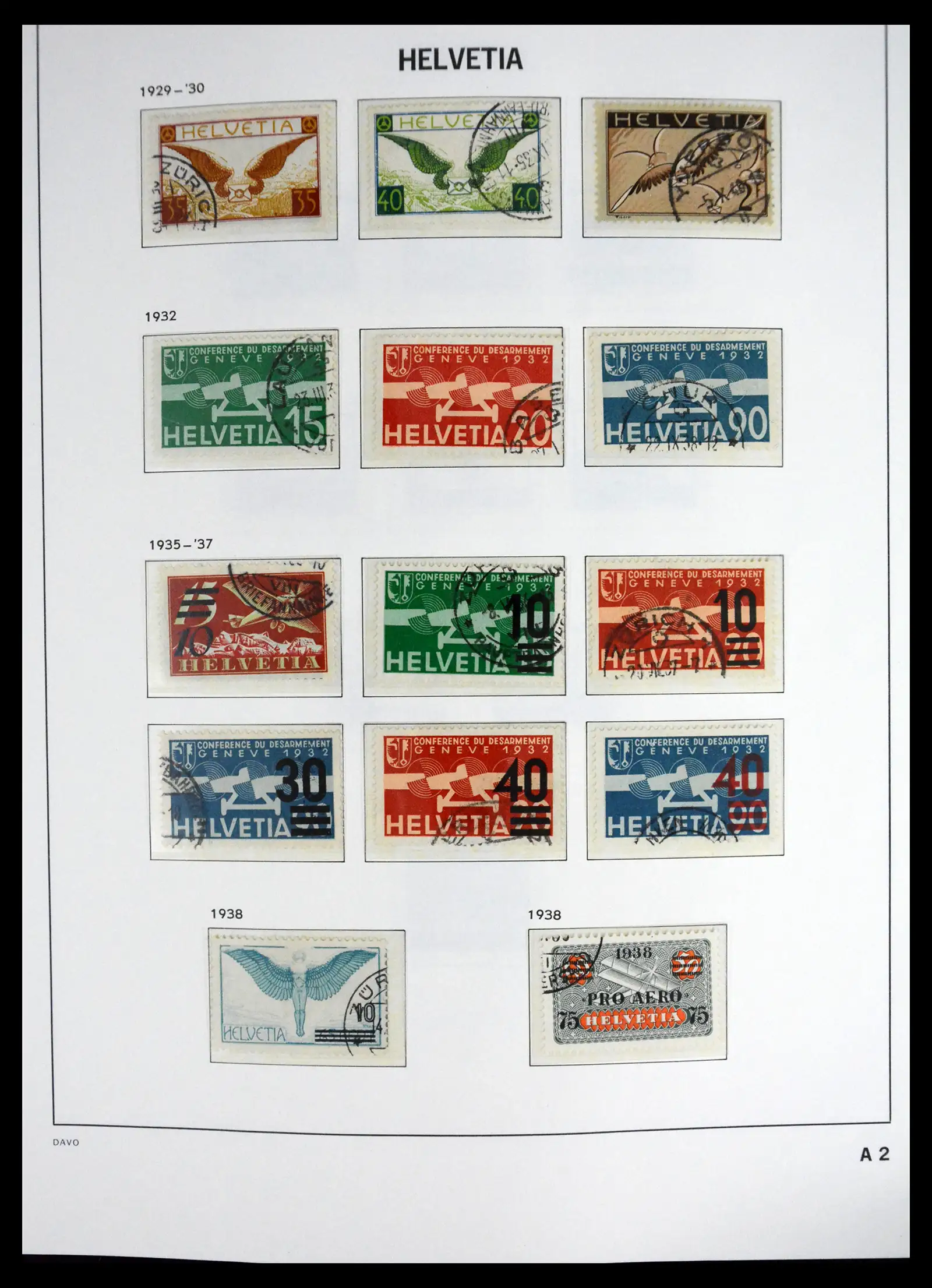 41630 0071 - Stamp collection 41630 Switzerland 1850-1969.