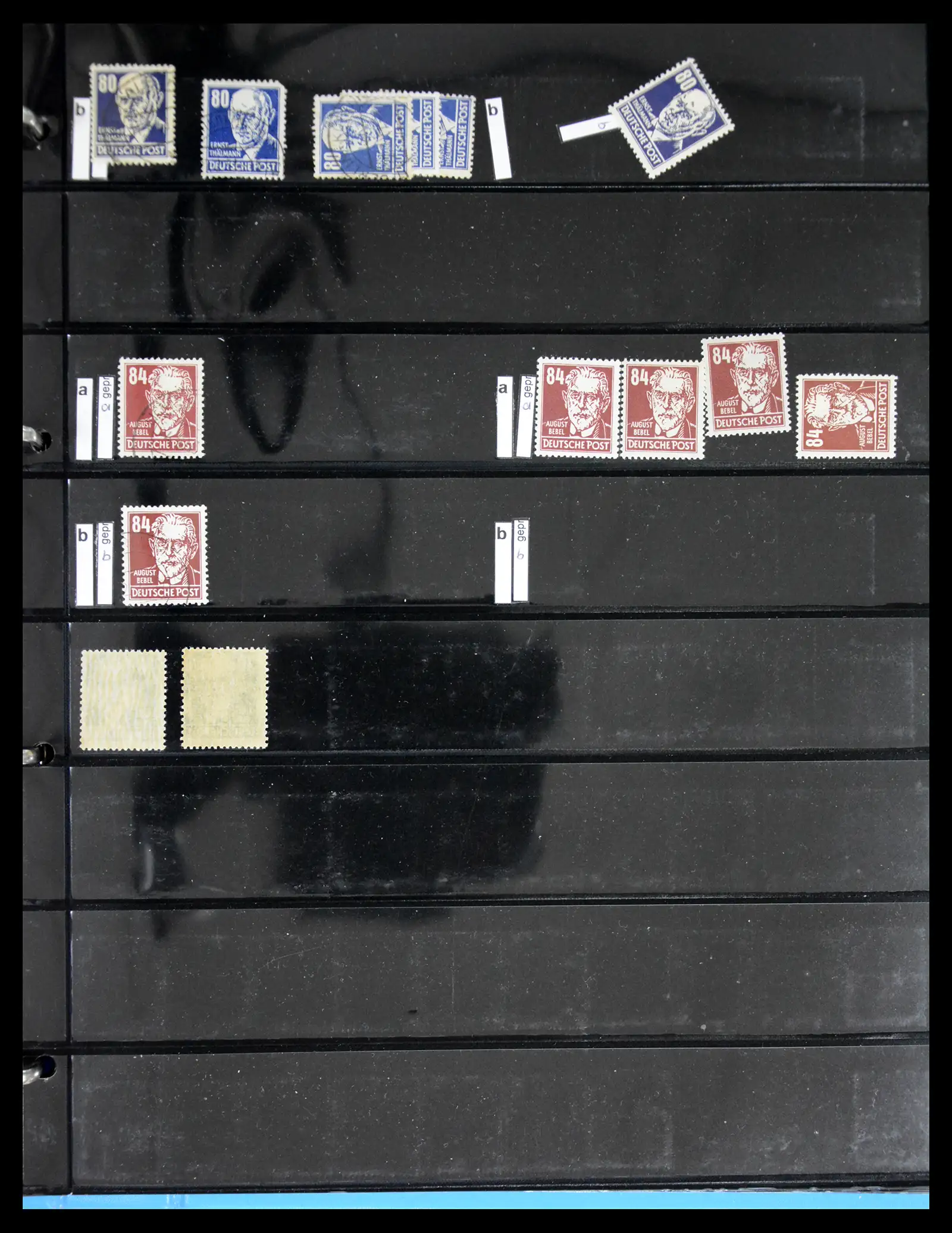 41631 0013 - Postzegelverzameling 41631 DDR gespecialiseerd 1948-1960.