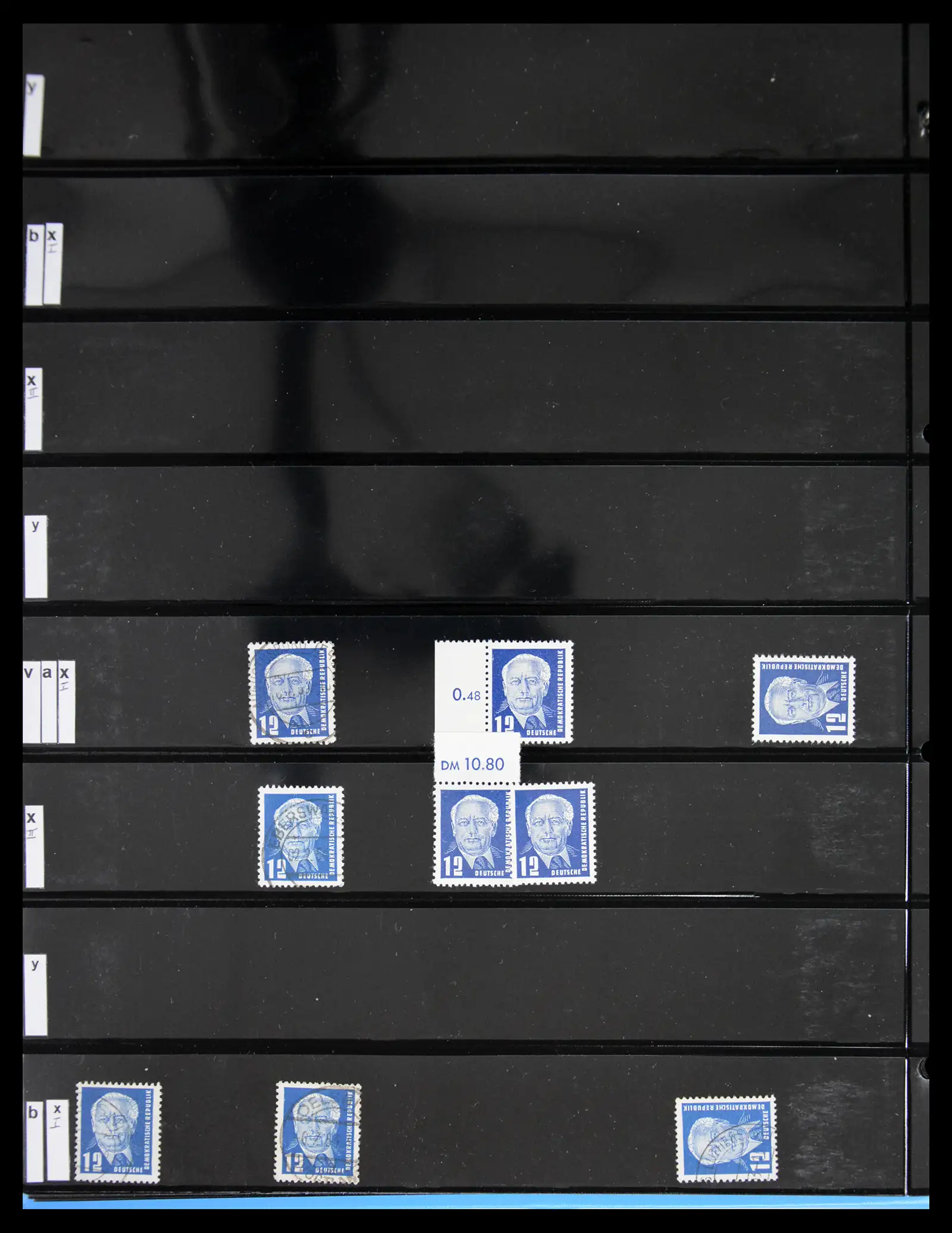 41631 0017 - Postzegelverzameling 41631 DDR gespecialiseerd 1948-1960.