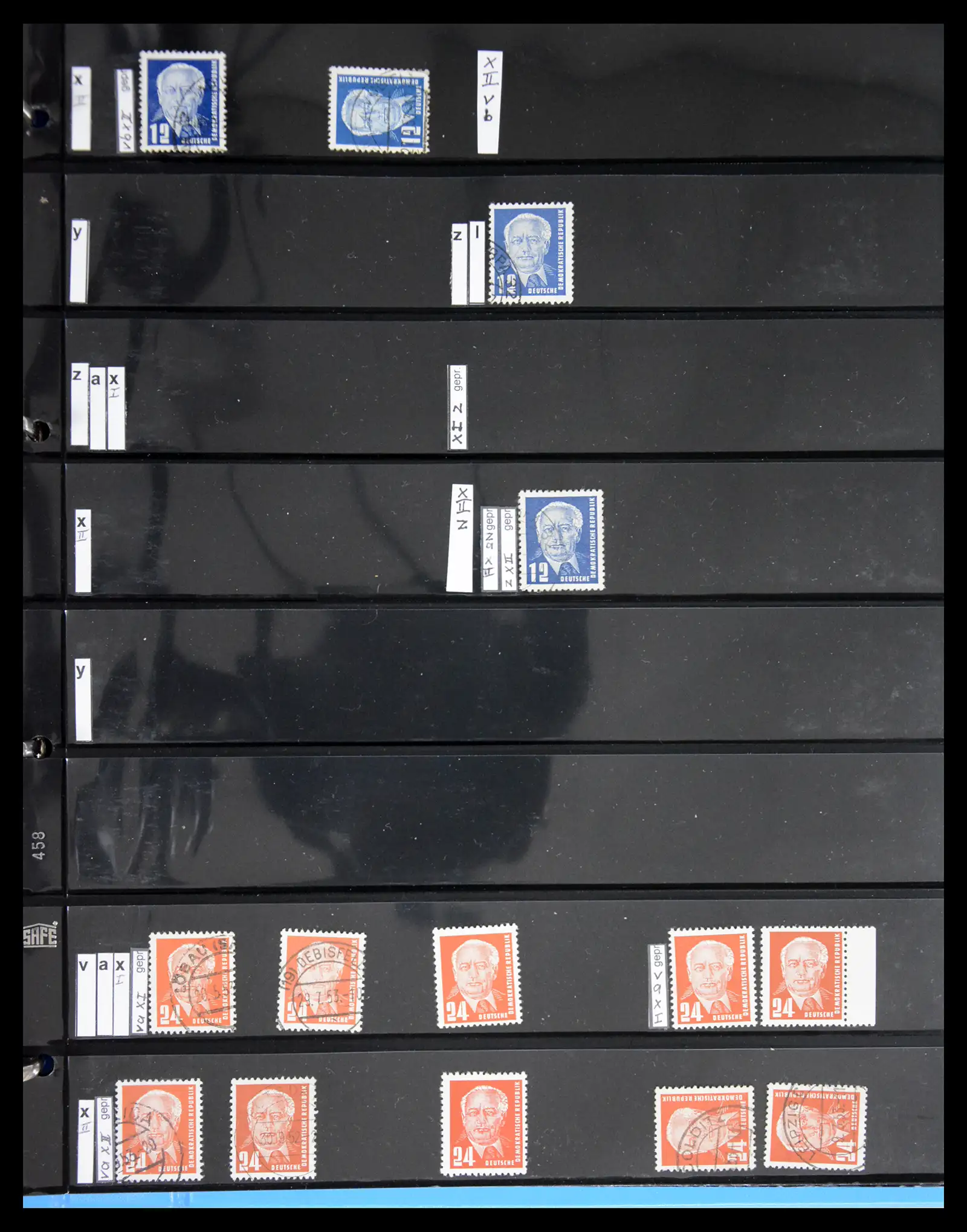 41631 0018 - Postzegelverzameling 41631 DDR gespecialiseerd 1948-1960.