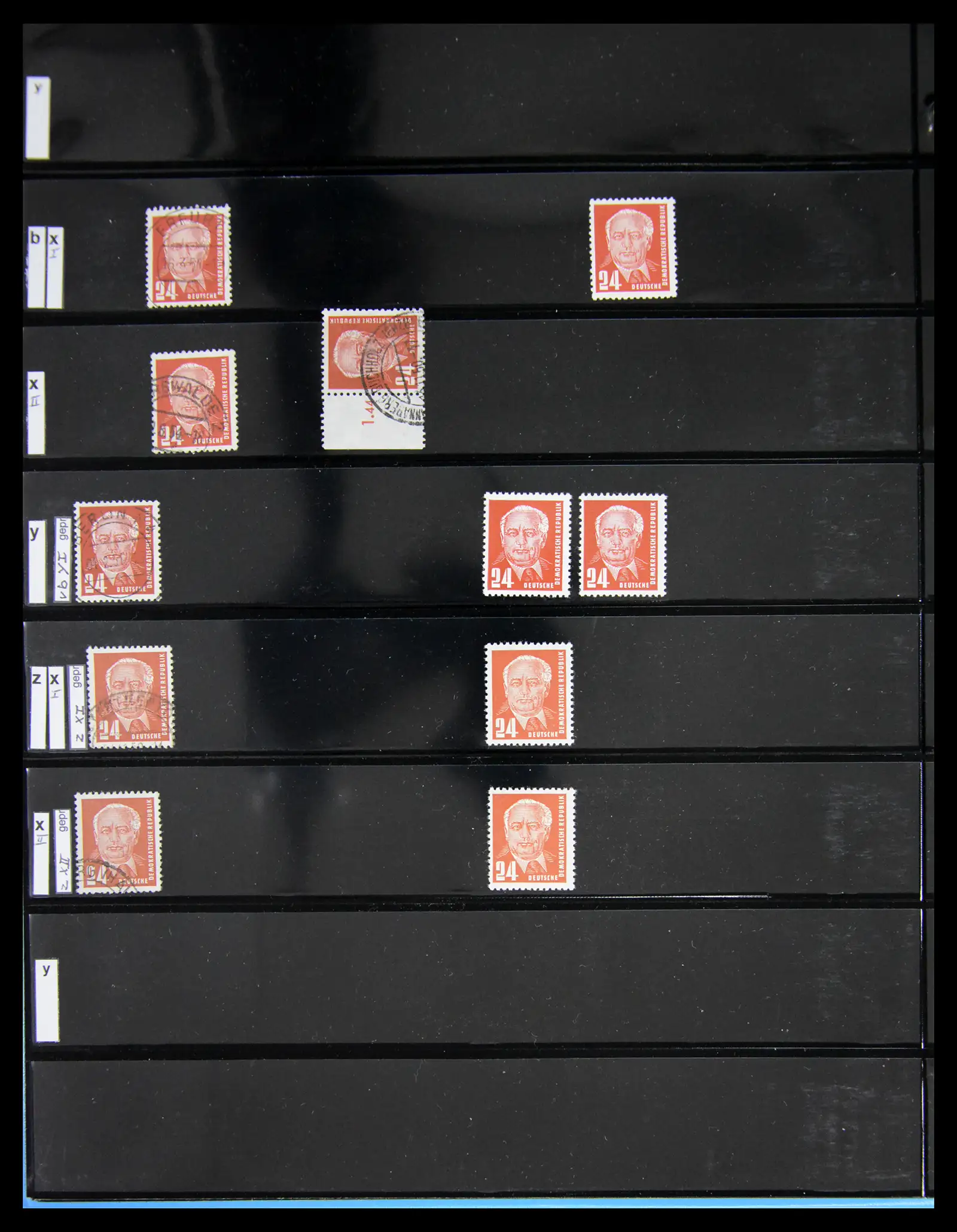 41631 0019 - Postzegelverzameling 41631 DDR gespecialiseerd 1948-1960.