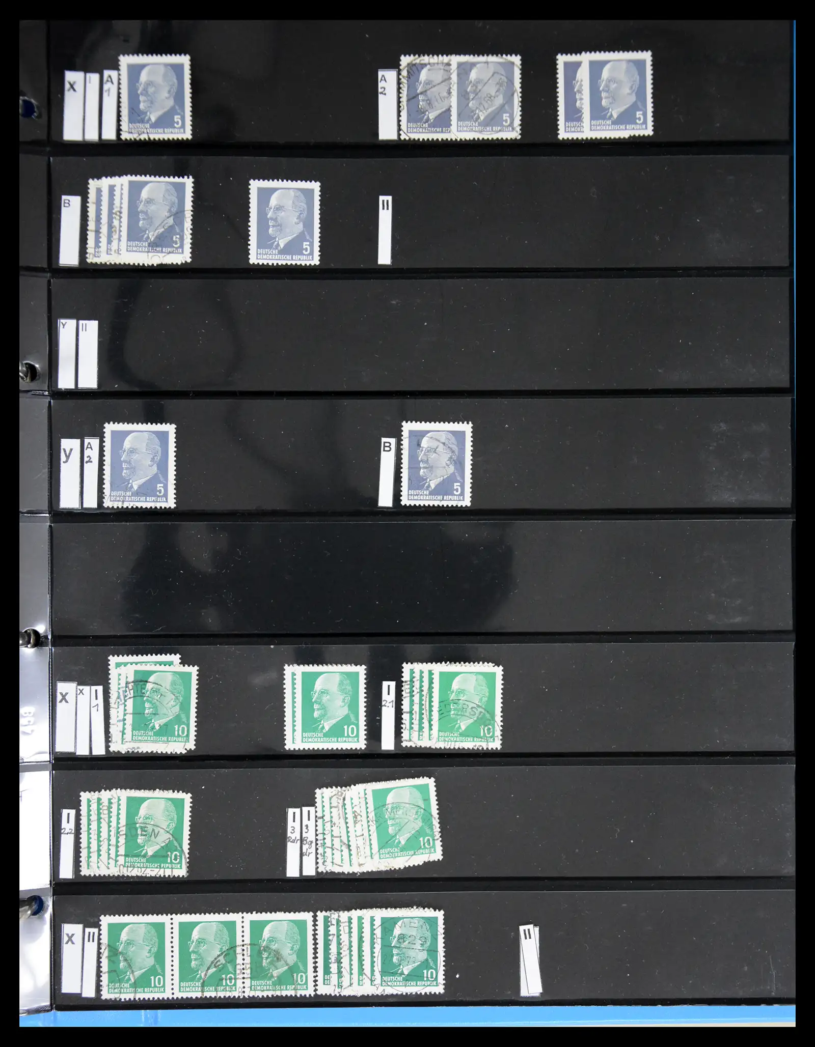 41631 0022 - Postzegelverzameling 41631 DDR gespecialiseerd 1948-1960.