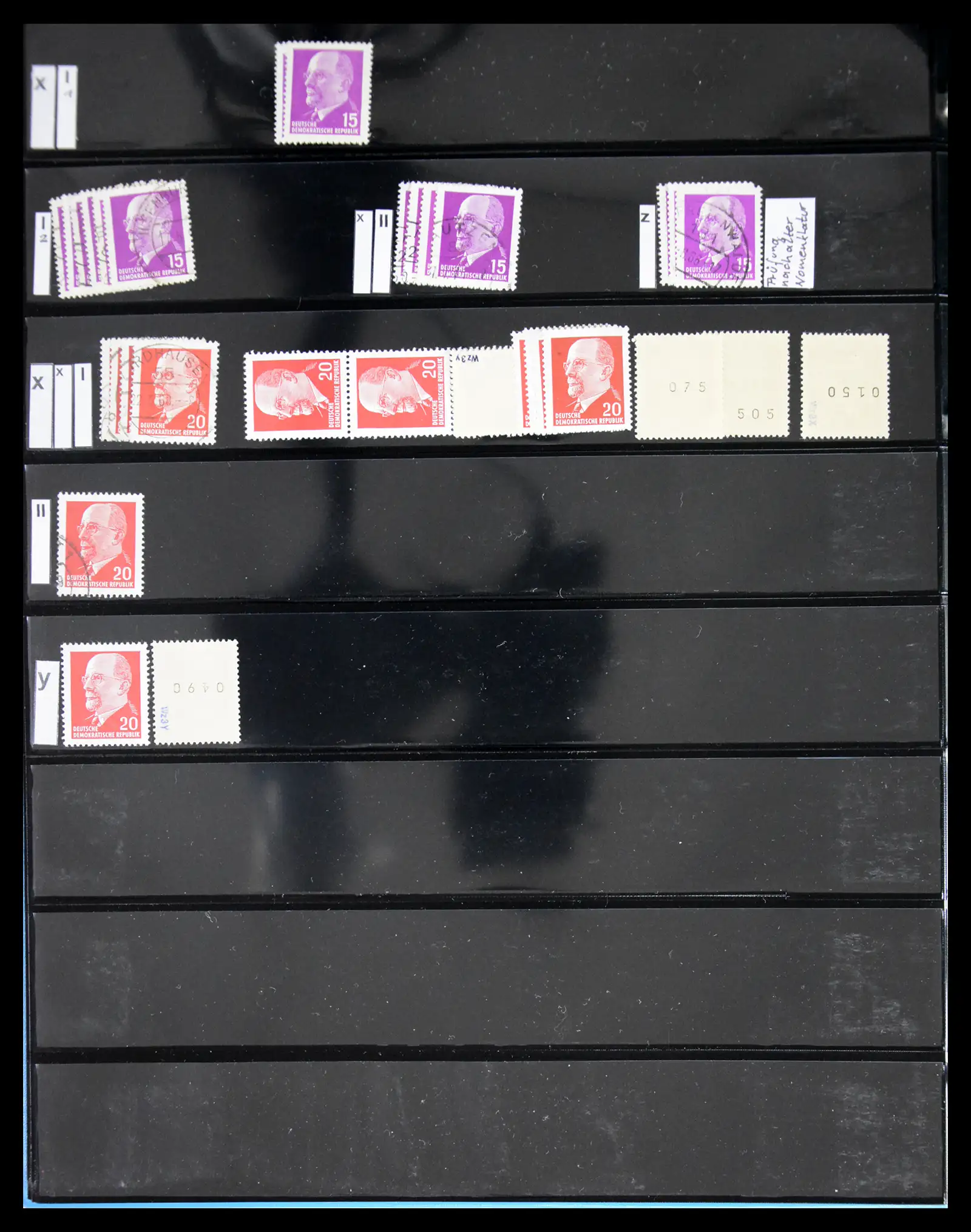 41631 0023 - Postzegelverzameling 41631 DDR gespecialiseerd 1948-1960.