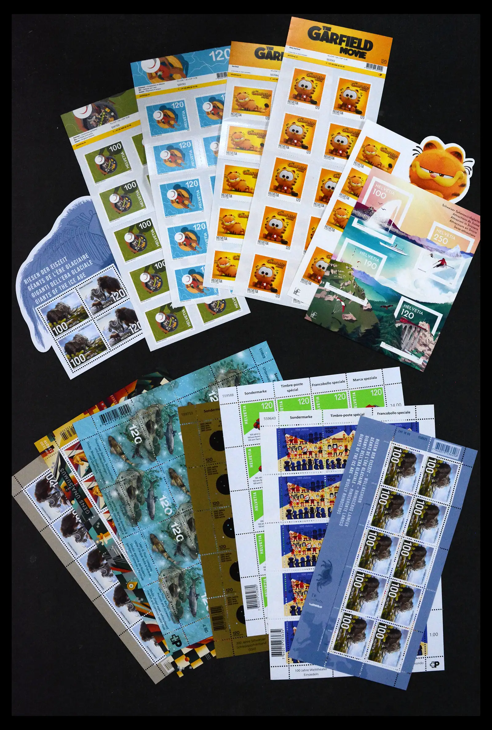 41635 0001 - Postzegelverzameling 41635 Zwitserland postfris 1907-2024!!