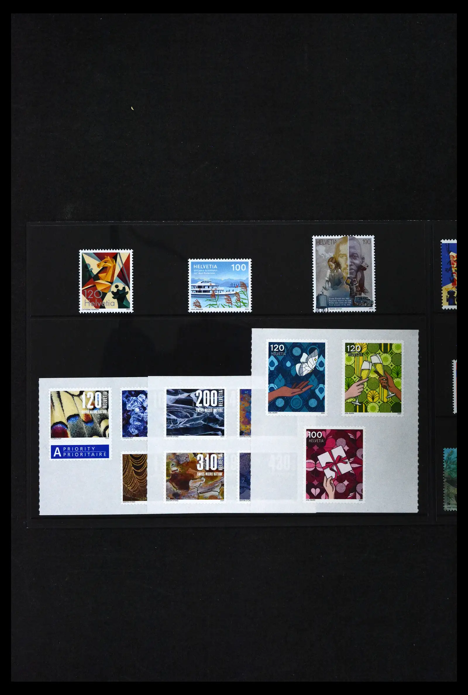 41635 0003 - Postzegelverzameling 41635 Zwitserland postfris 1907-2024!!