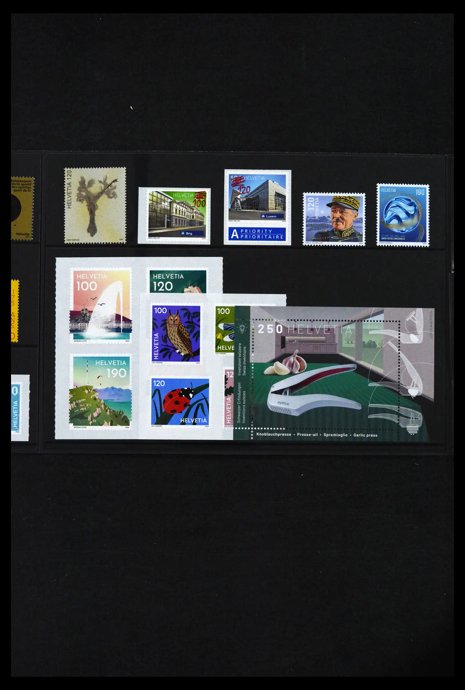 41635 0005 - Postzegelverzameling 41635 Zwitserland postfris 1907-2024!!