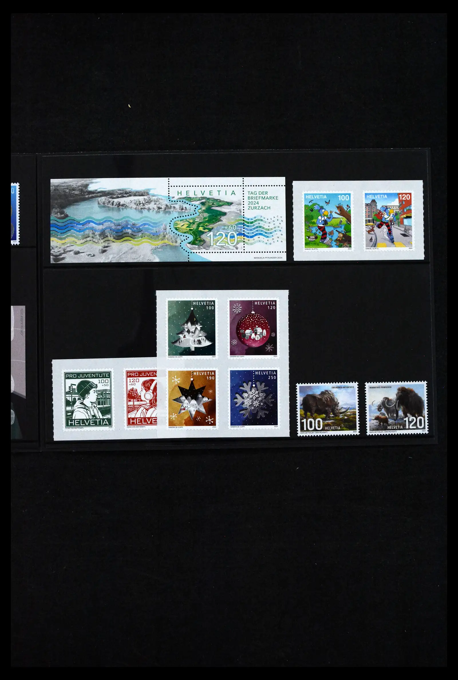 41635 0006 - Postzegelverzameling 41635 Zwitserland postfris 1907-2024!!