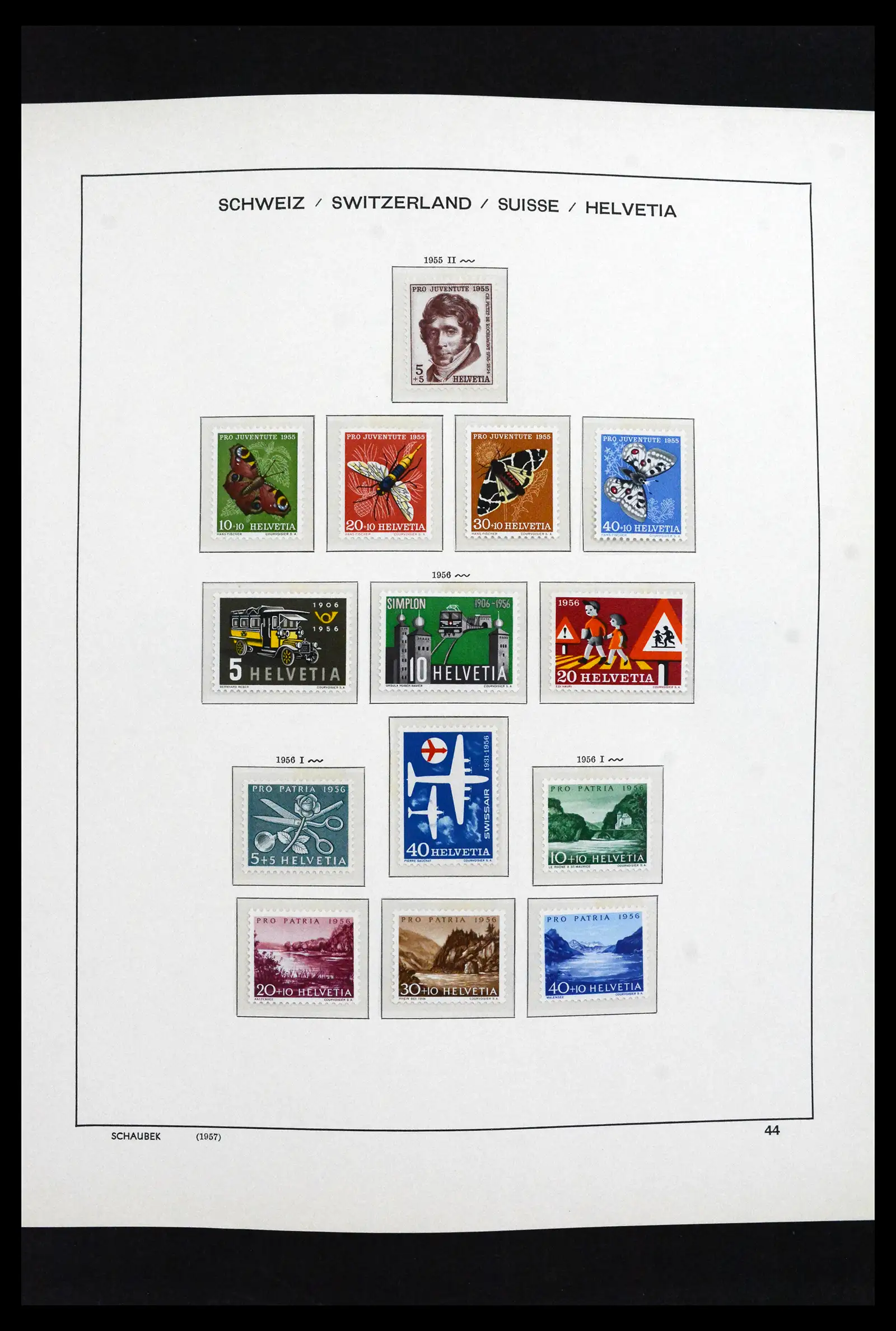 41635 0039 - Postzegelverzameling 41635 Zwitserland postfris 1907-2024!!