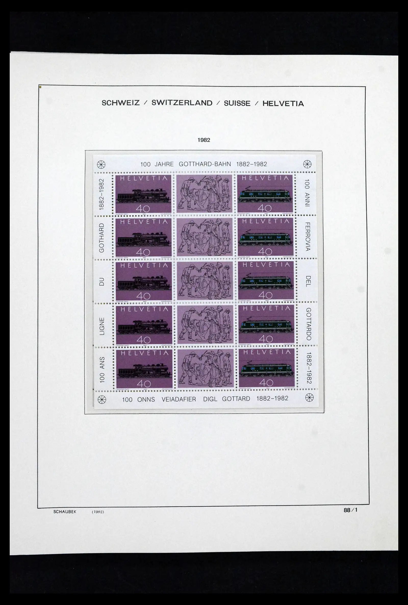 41635 0092 - Postzegelverzameling 41635 Zwitserland postfris 1907-2024!!