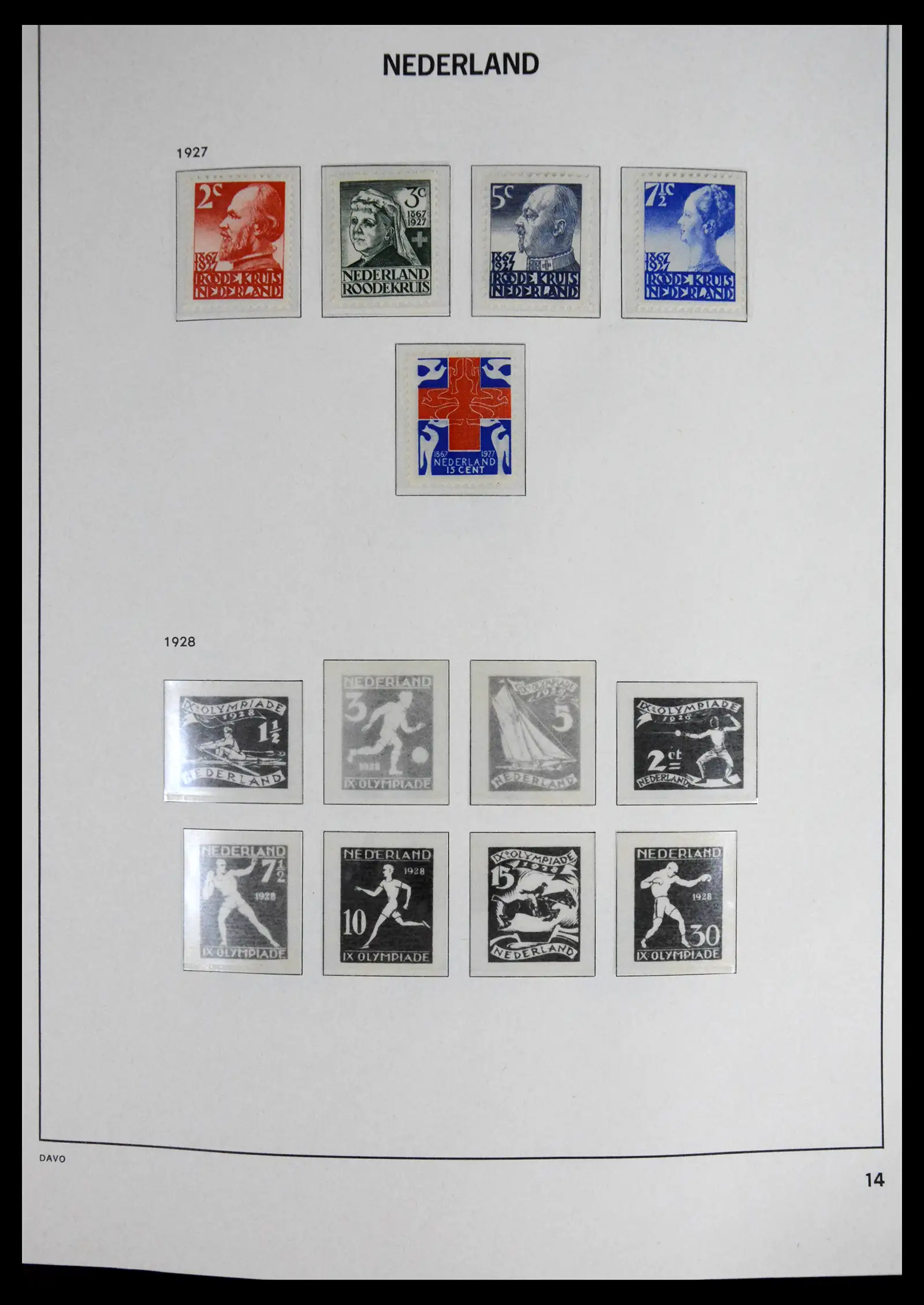 41636 0005 - Stamp collection 41636 Netherlands 1913-1986.
