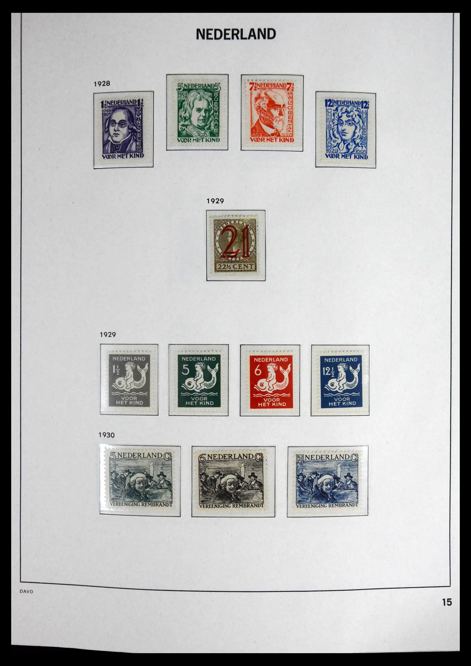 41636 0006 - Stamp collection 41636 Netherlands 1913-1986.