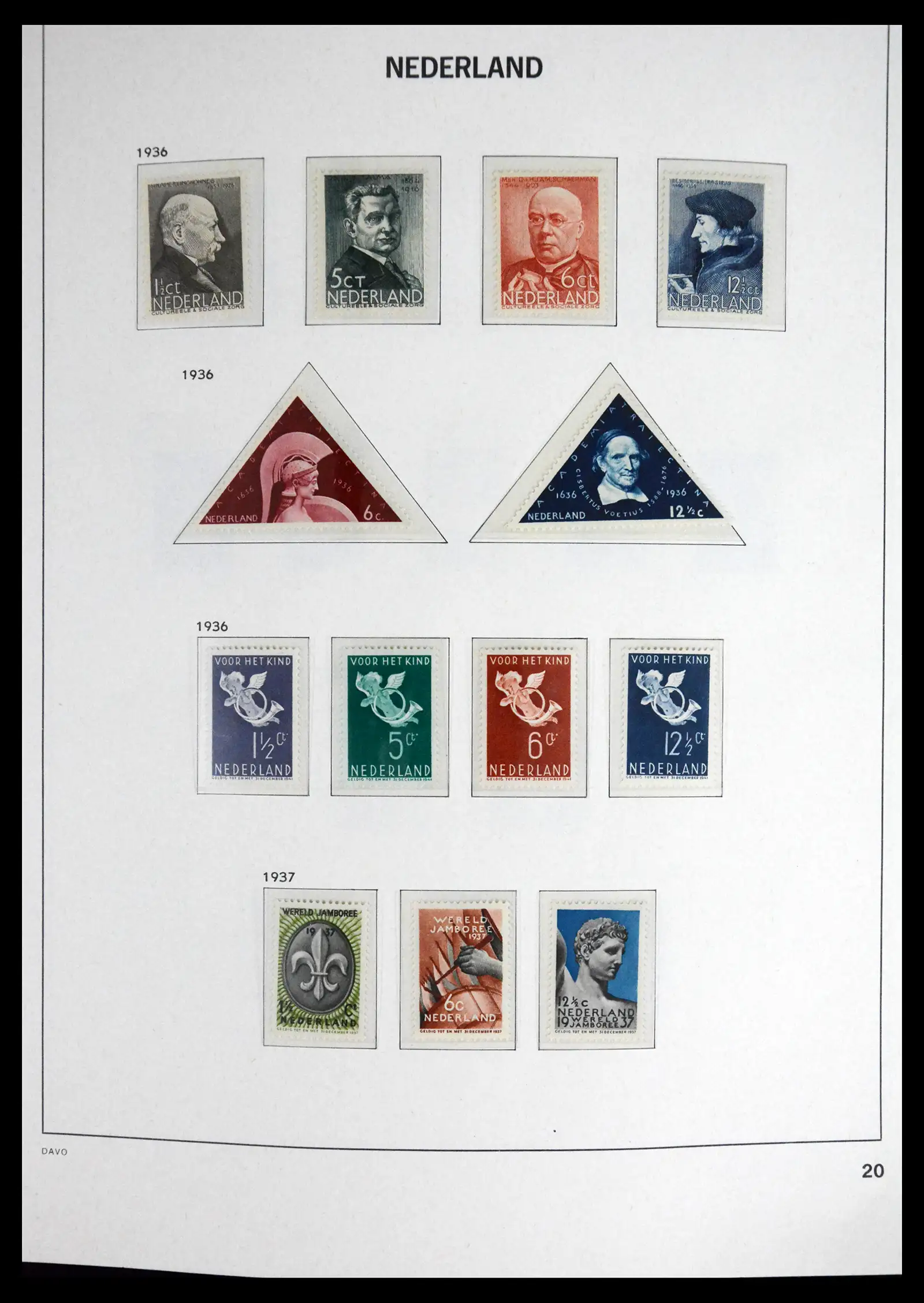 41636 0011 - Stamp collection 41636 Netherlands 1913-1986.